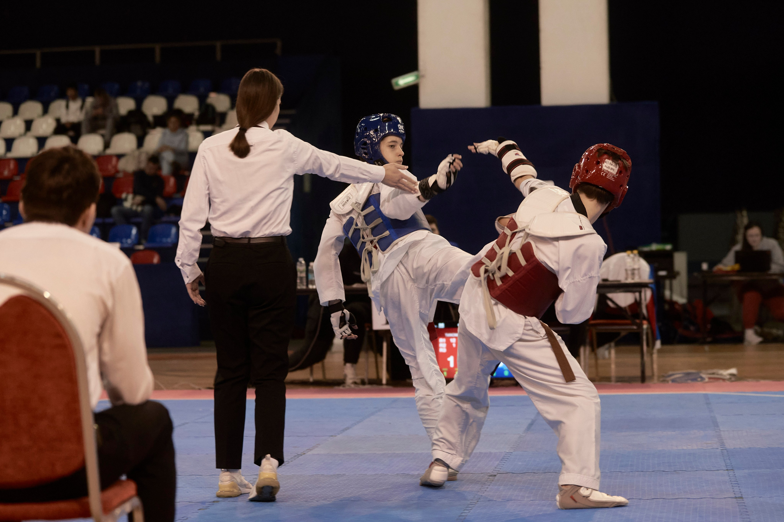 Taekwondo kids. Фотограф Наталья Леонова