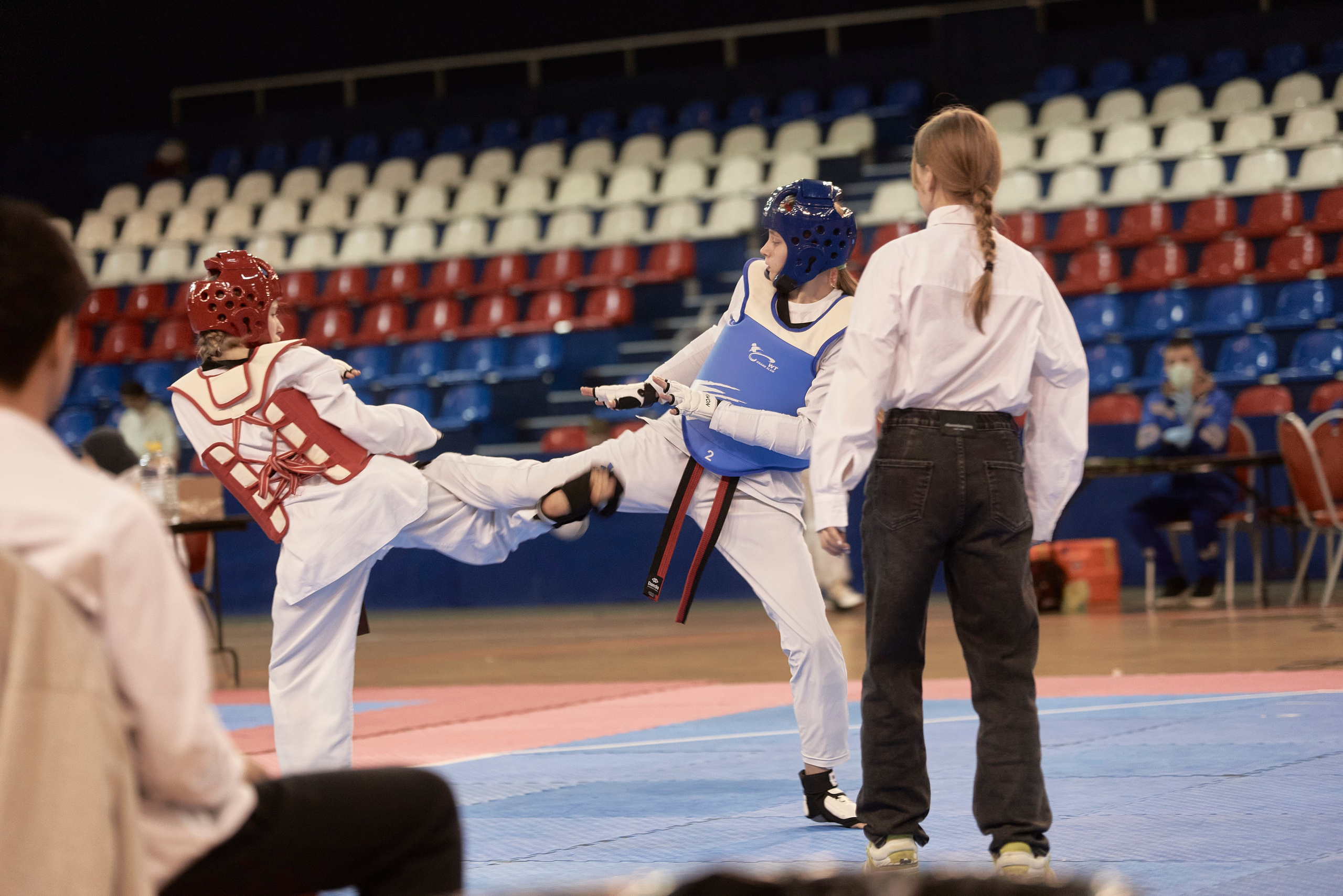 Taekwondo kids. Фотограф Наталья Леонова