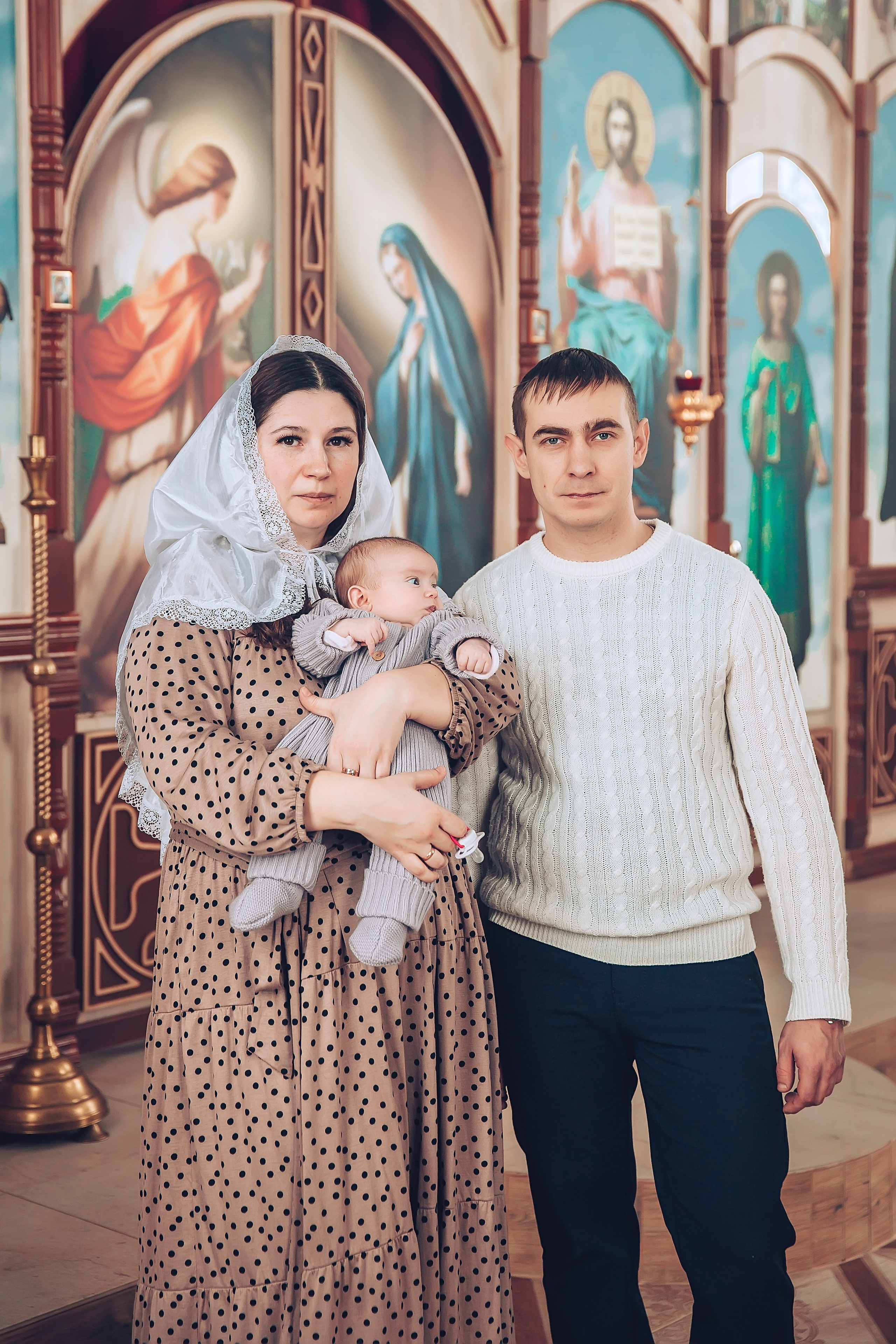 Крещение Анастасии. Школьный и детский фотограф Старожилово