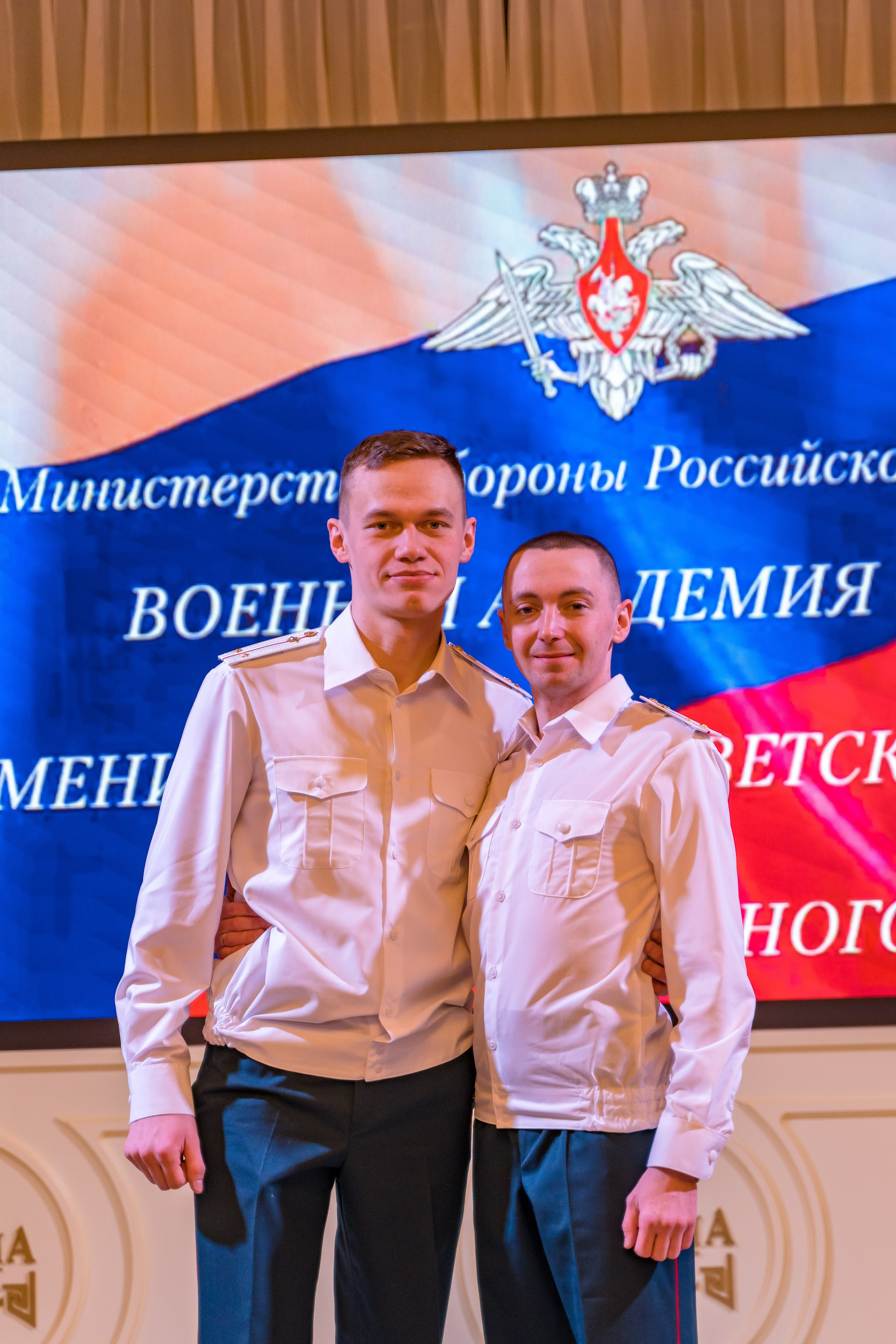 Фотосъемка выпуска военной академии и вручение дипломов