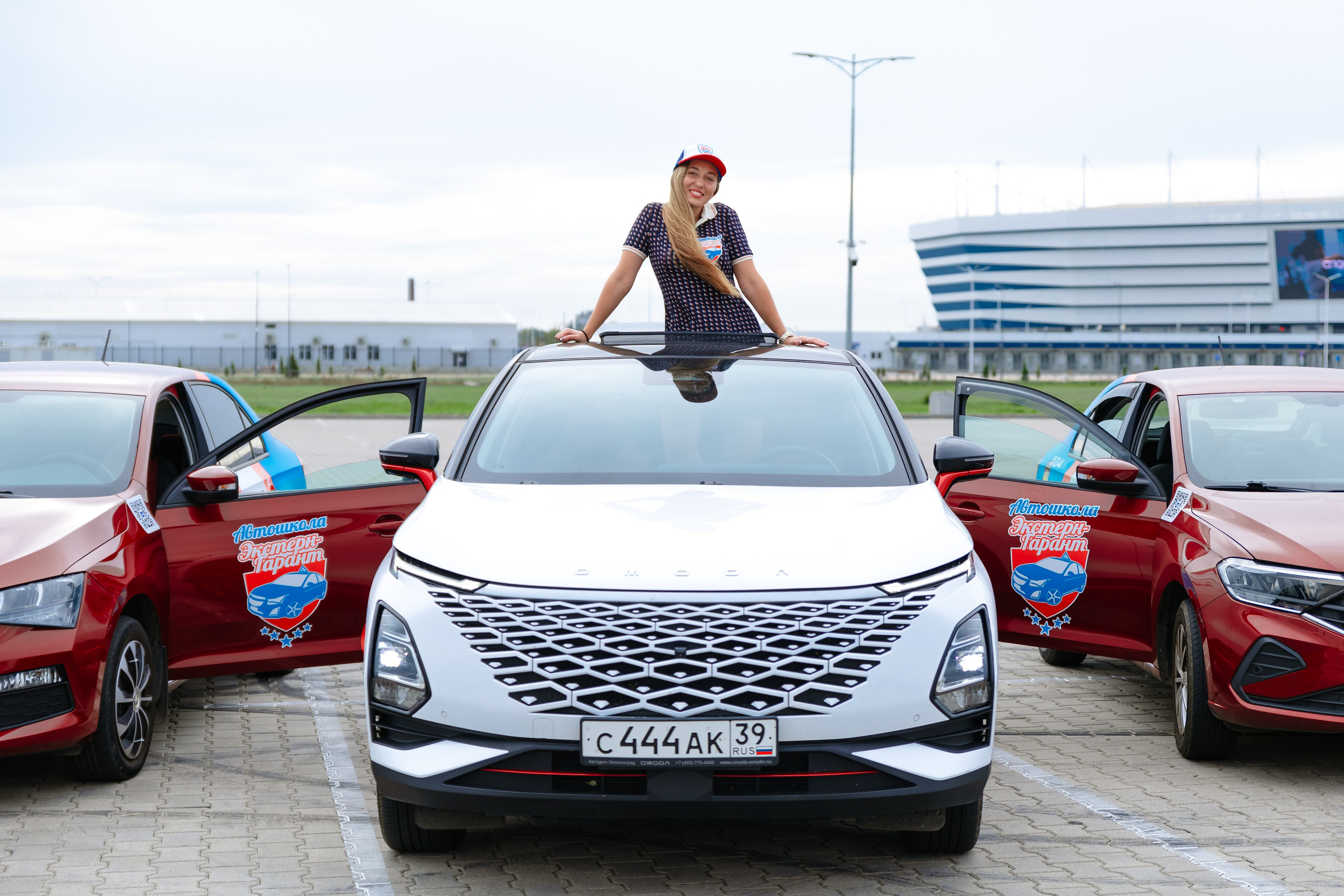 Extern-Garant Driving School. Content shooting. KRIS KRUPINNIKOVA