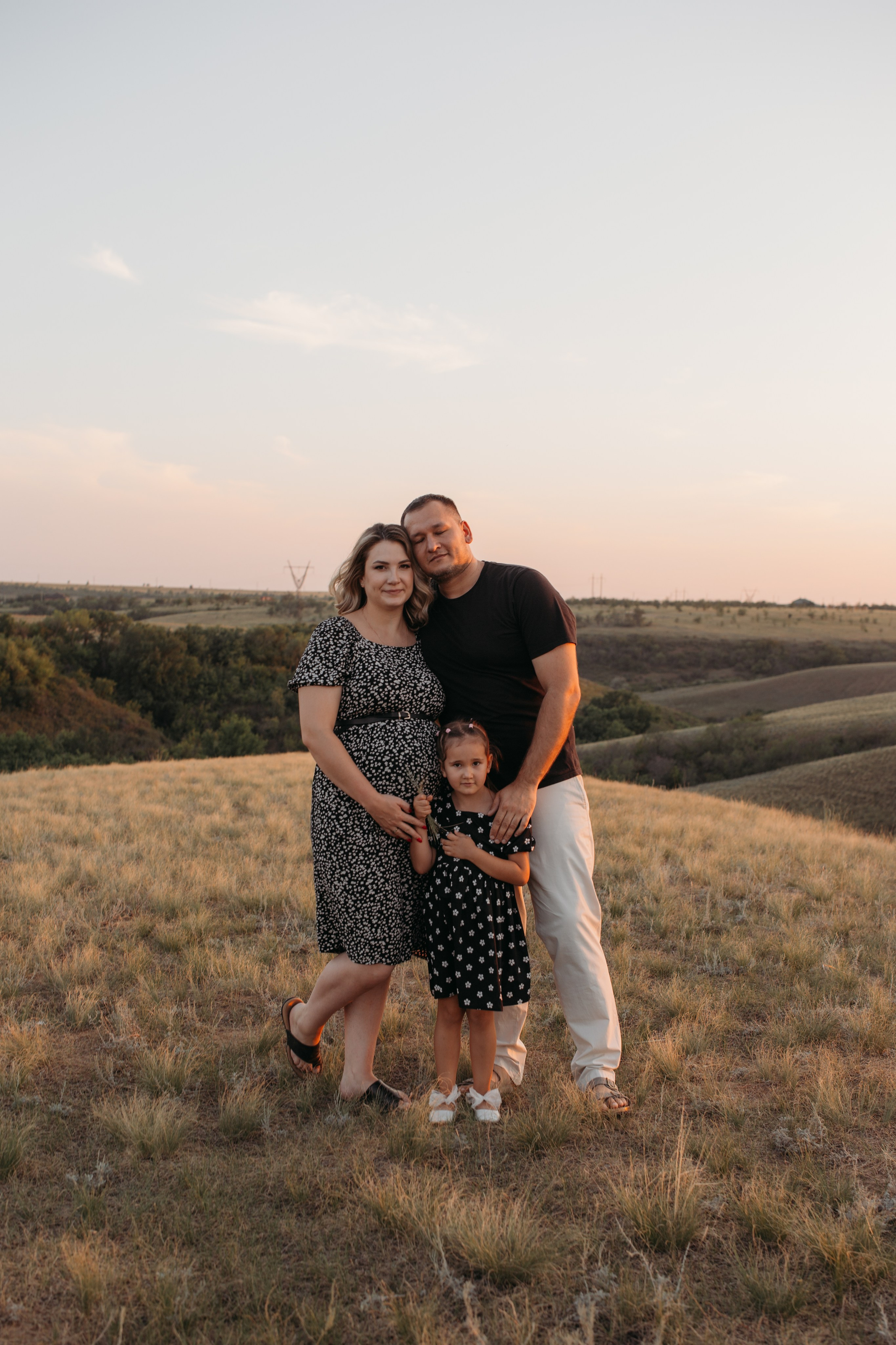 Виталий, Оля, Ангелиша. Семейный фотограф в Волгограде Надежда Головко