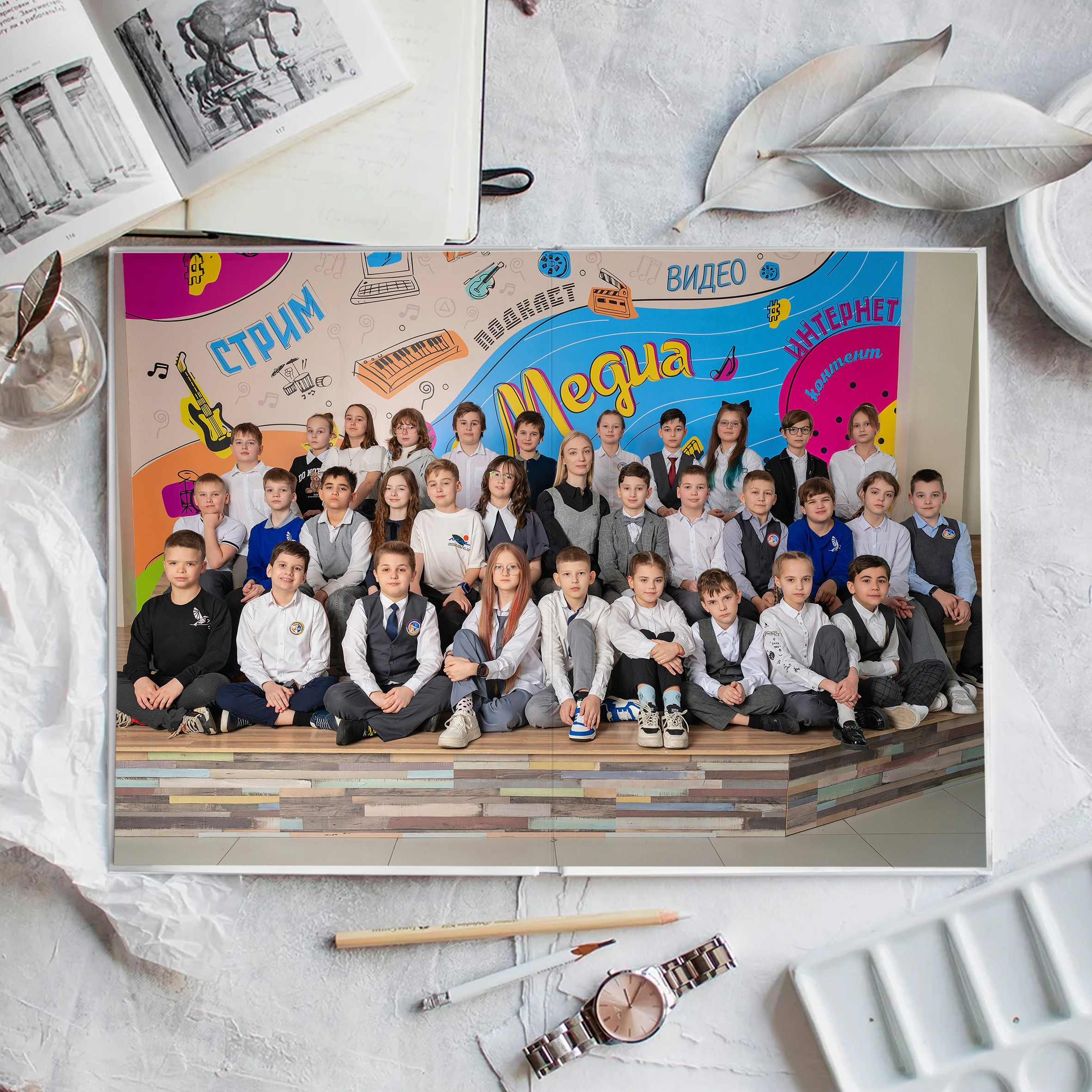 1-4 классы. Выпускные альбомы для школы и детского сада в СПб и ЛО