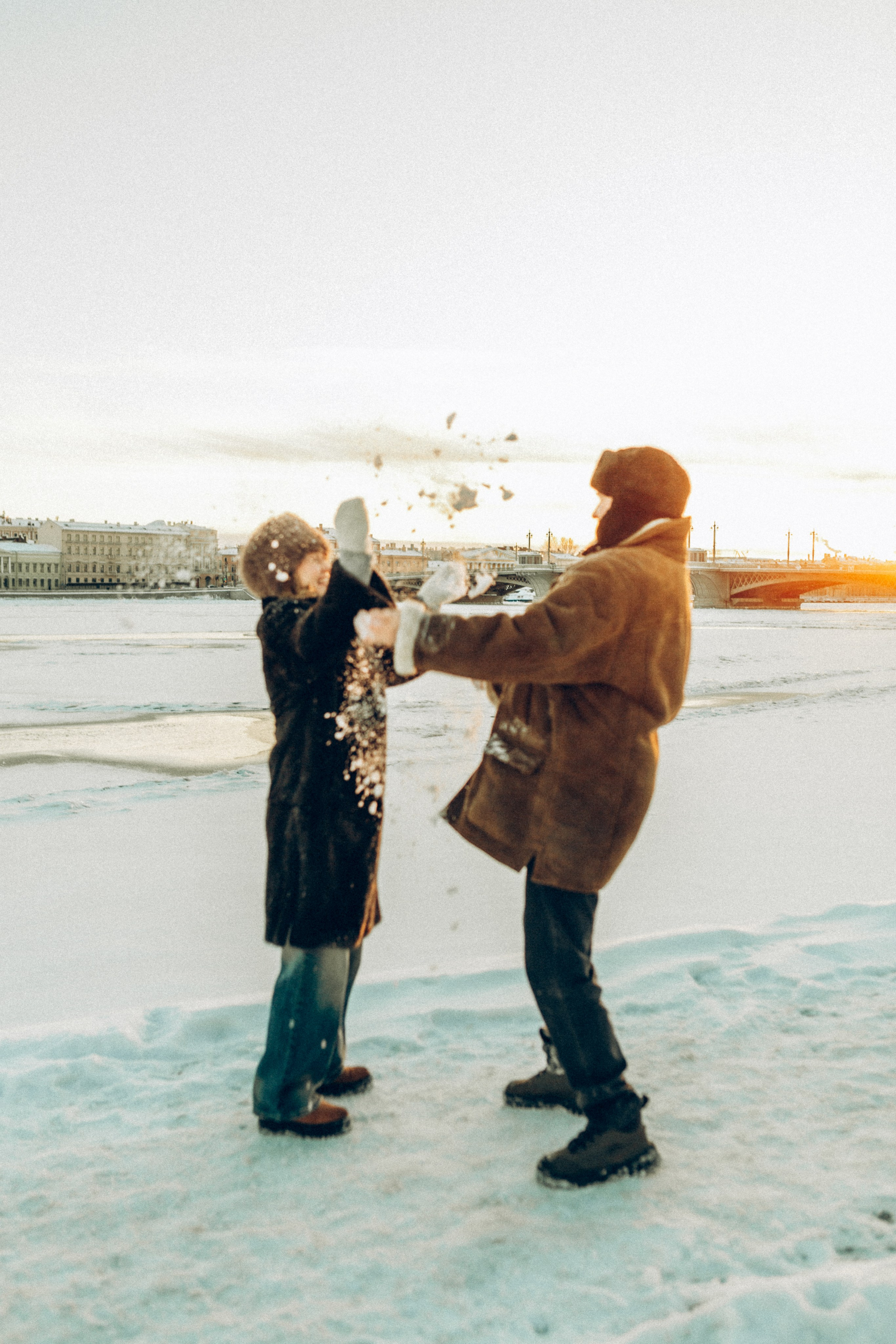 LoveStory зимняя. Фотограф Санкт-Петербург Князева Елизавета