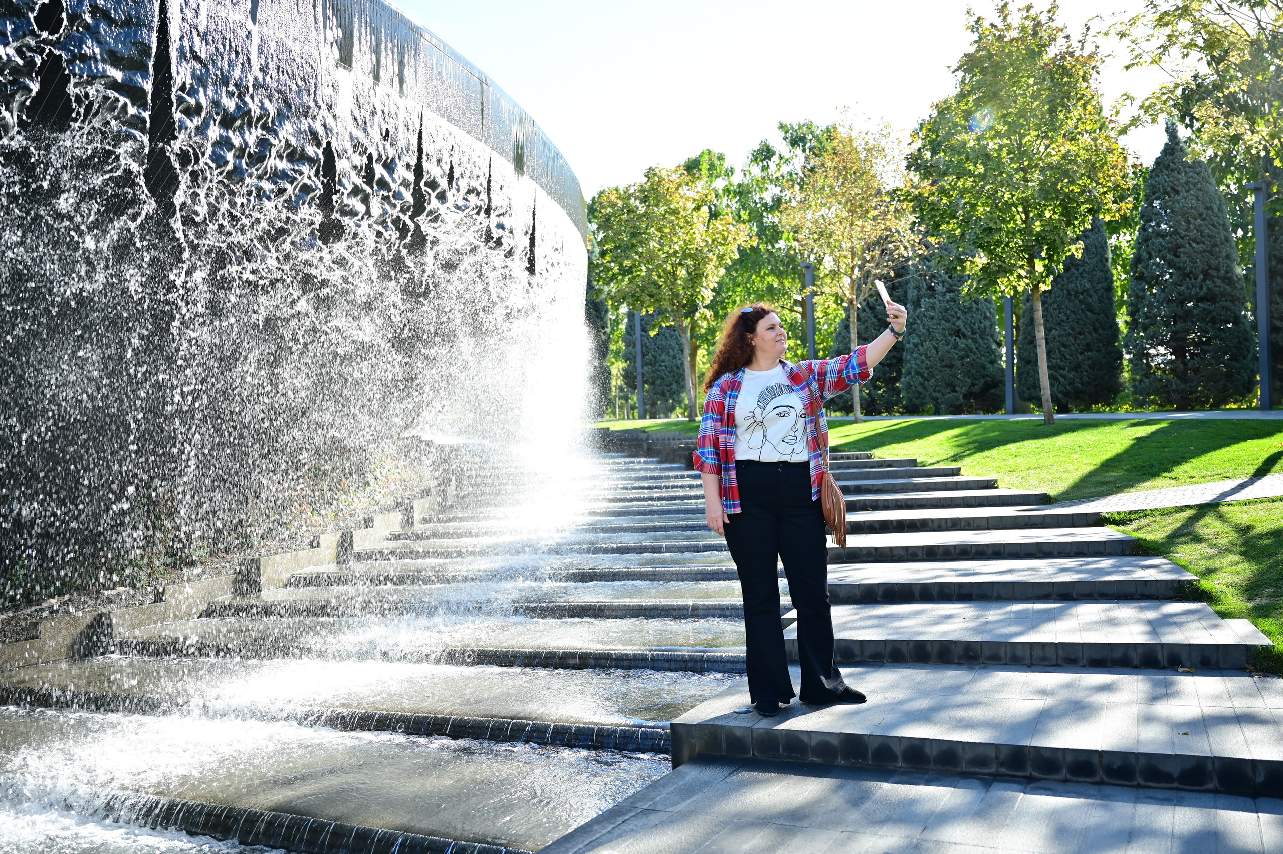 Женская фотосессия в парке Галицкого Краснодар