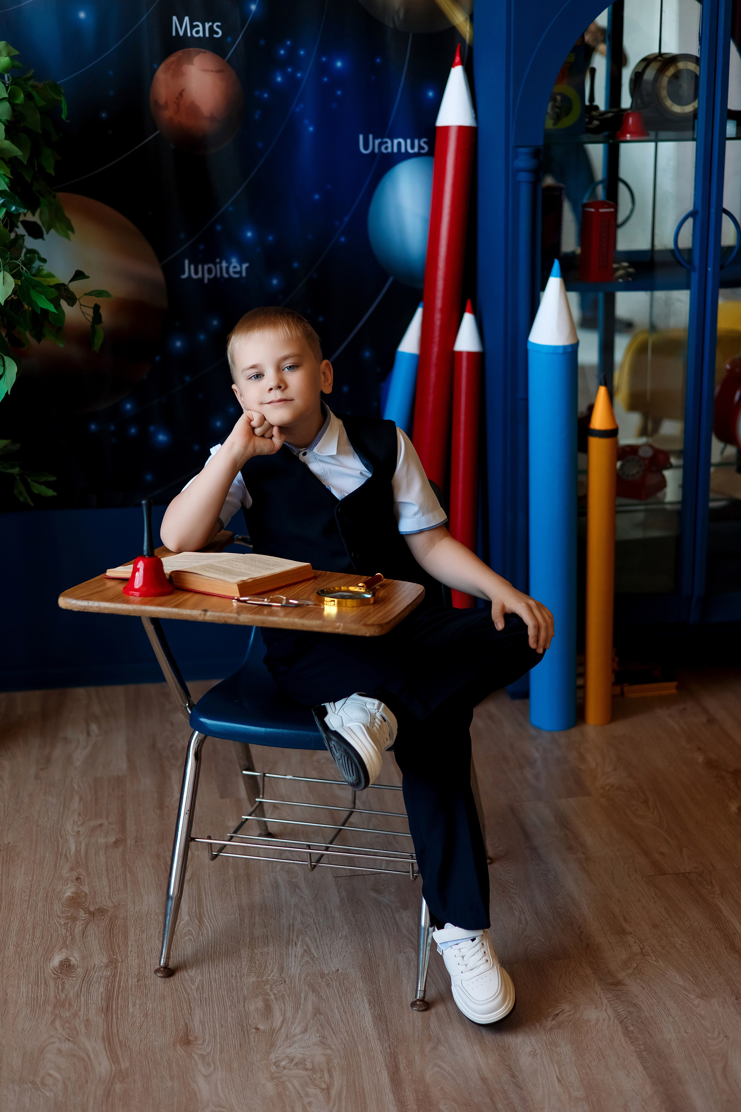 4 класс фотосессия в фотостудии. Фотограф Любовь Корниенко, Примоский край