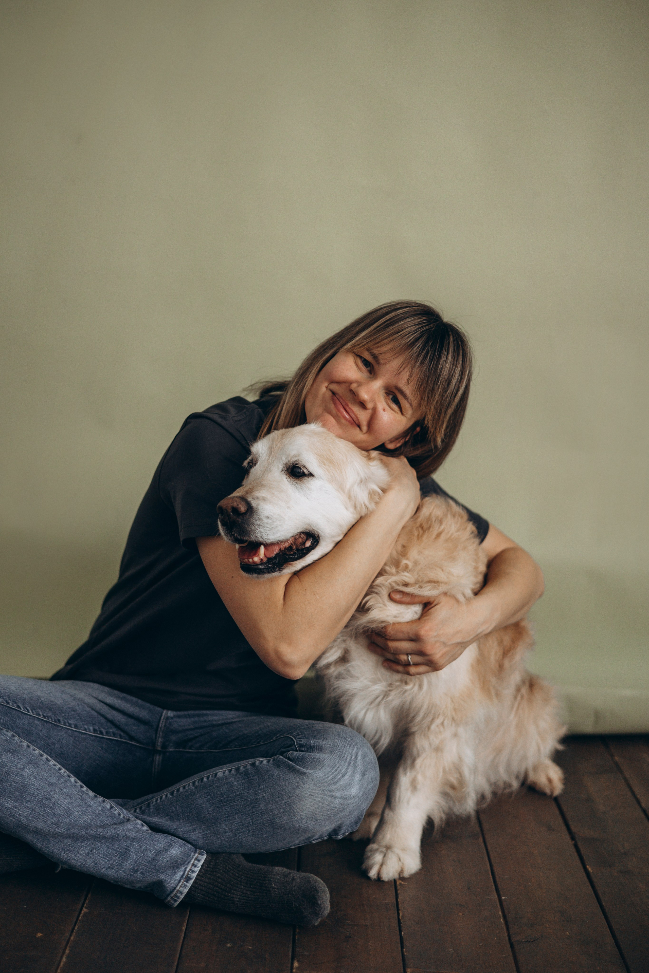 Ирина и Луна. Фотограф — Анималист | Санкт-Петербург