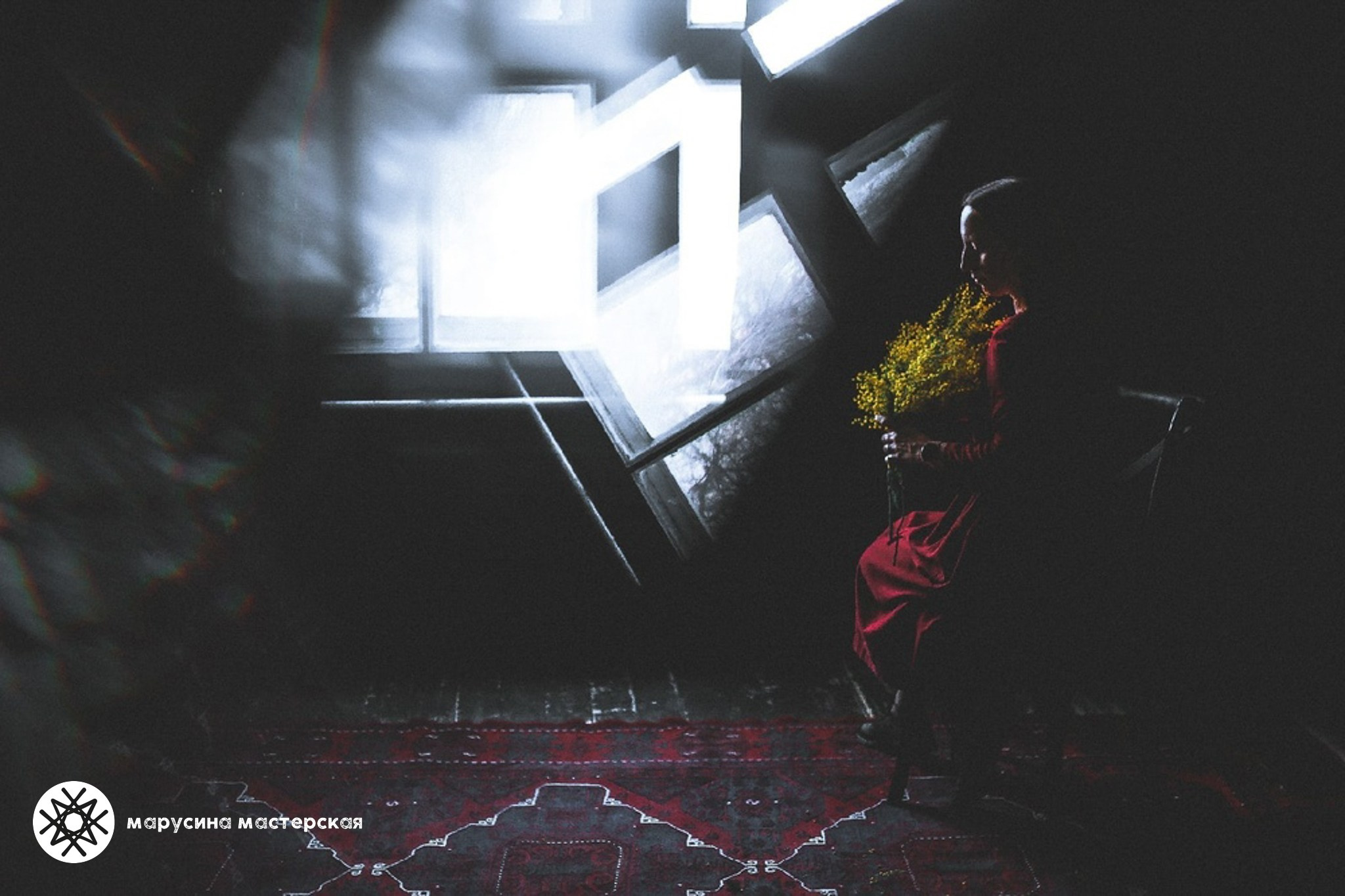 Творческая фотография, снятая в рамках зимней творческой практики, автор — Елена Мариничева