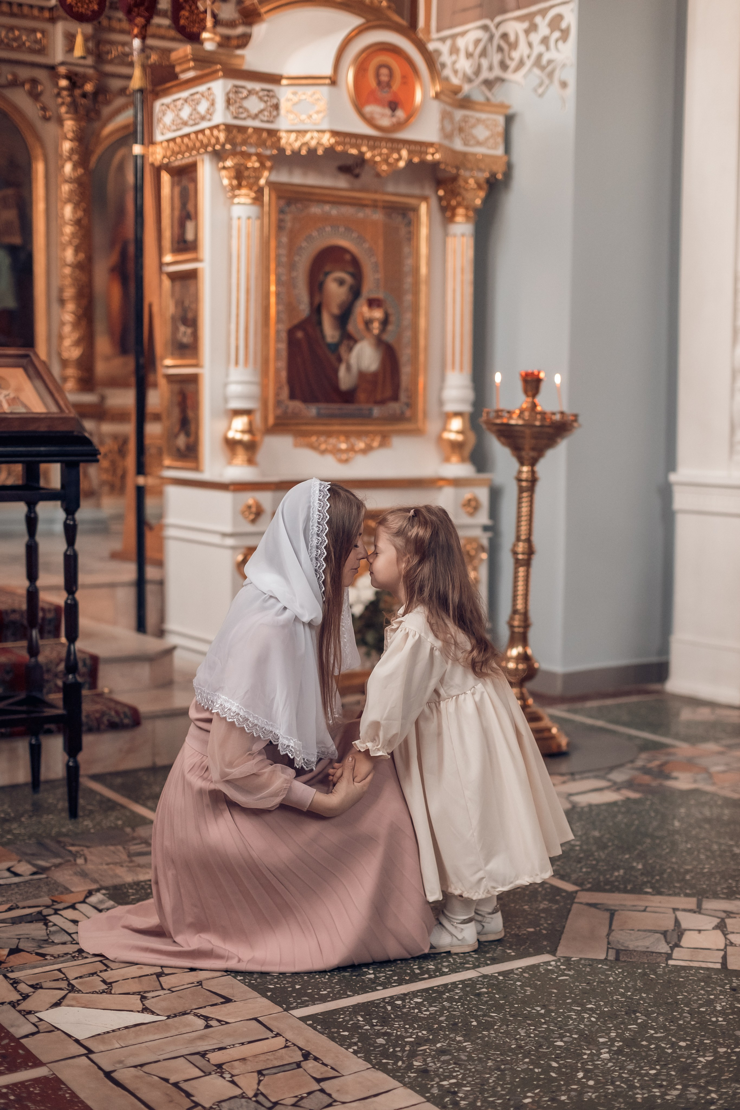 Таинство Крещения Ярославы. Храм Сошествия Святого Духа. Главная