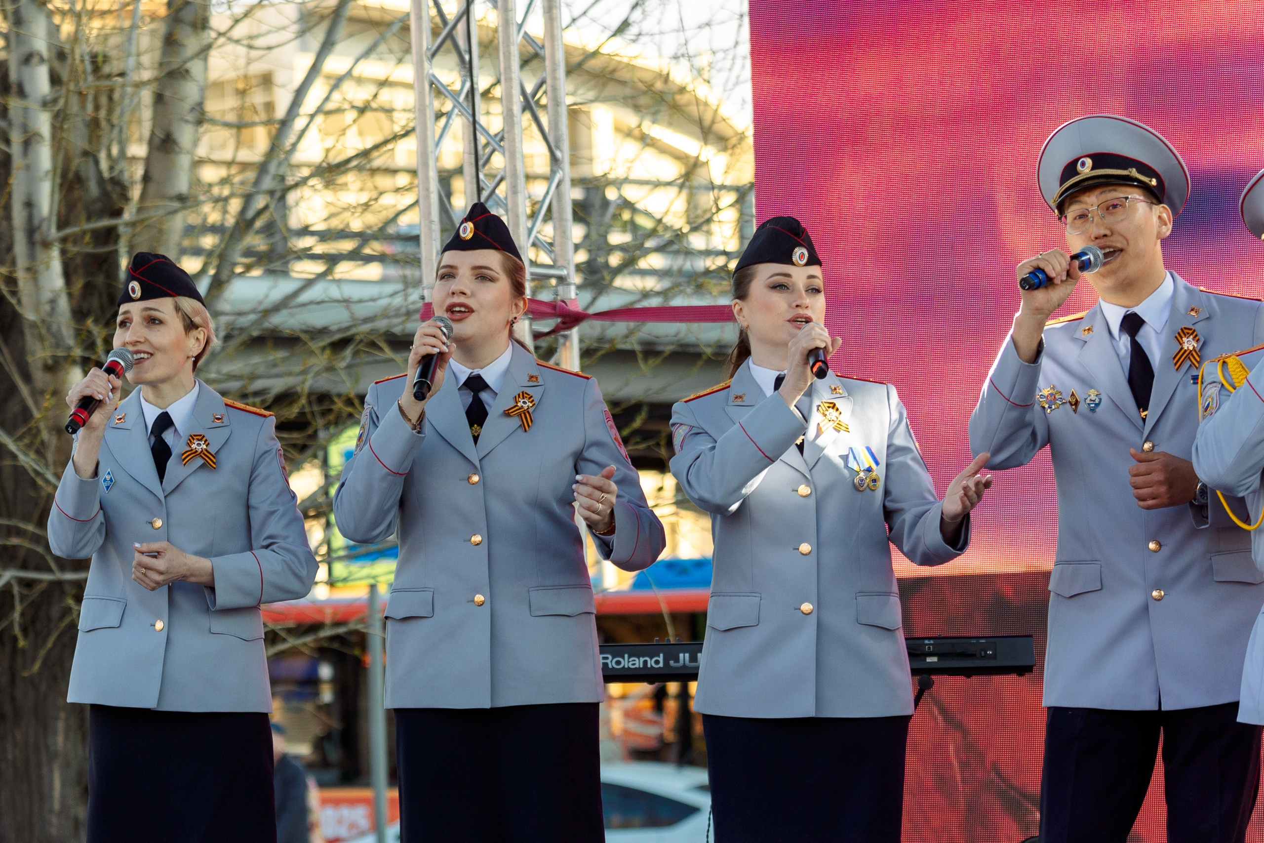 Концерт приуроченный к празднованию 80 лет победл. Свадебный и семейный фотограф в Улан-Удэ