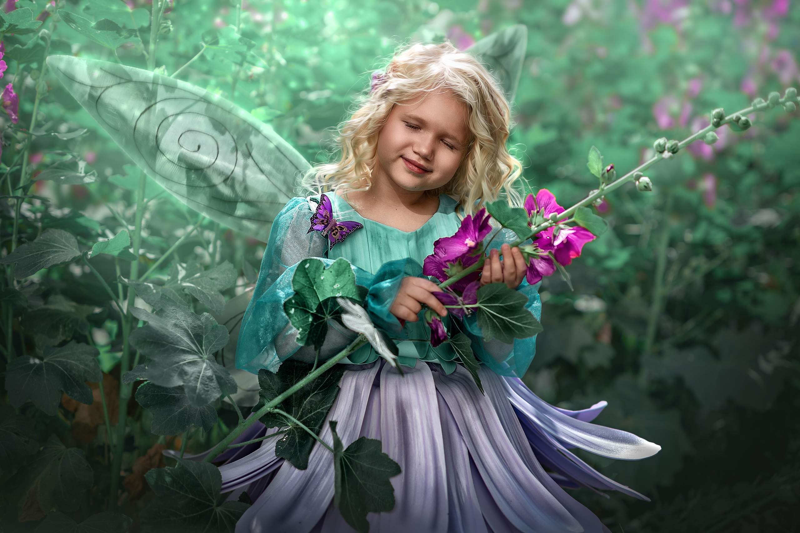 Цветочная фея. Семейный фотограф Екатеринбург Лора Мур