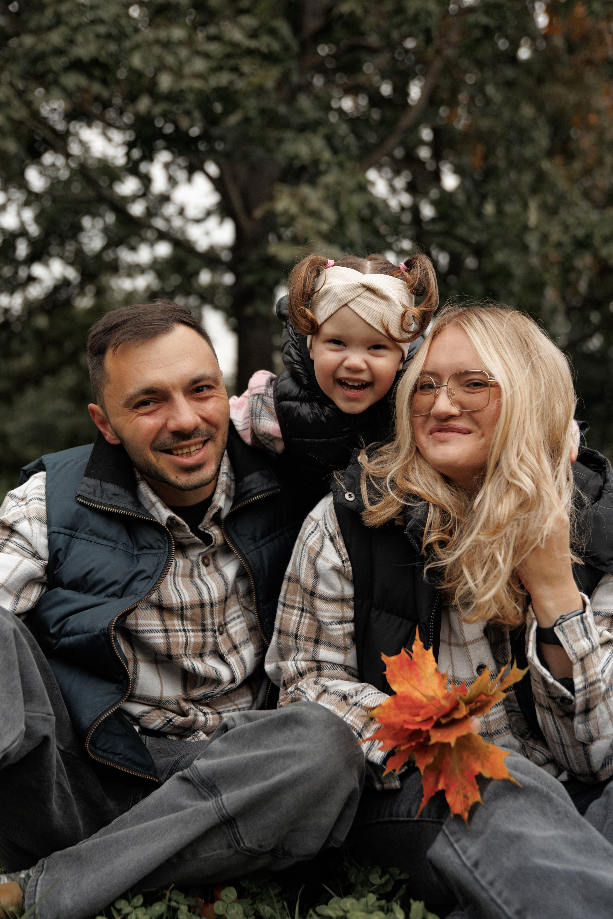 Настя, Денис и Маша