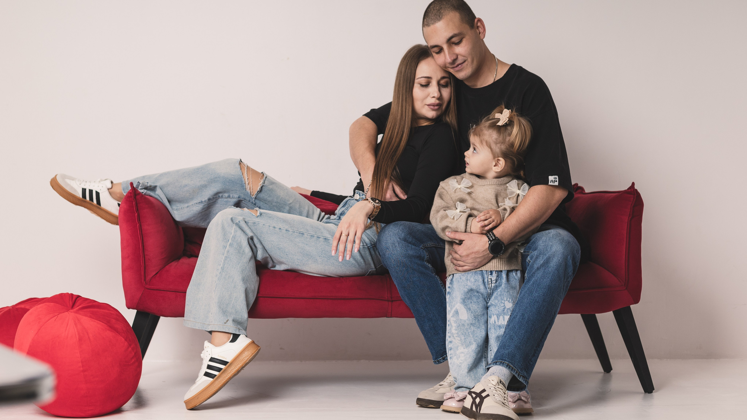 Алексей, Татьяна и Милана. Фотограф, Таганрог, Руслан Степущенко