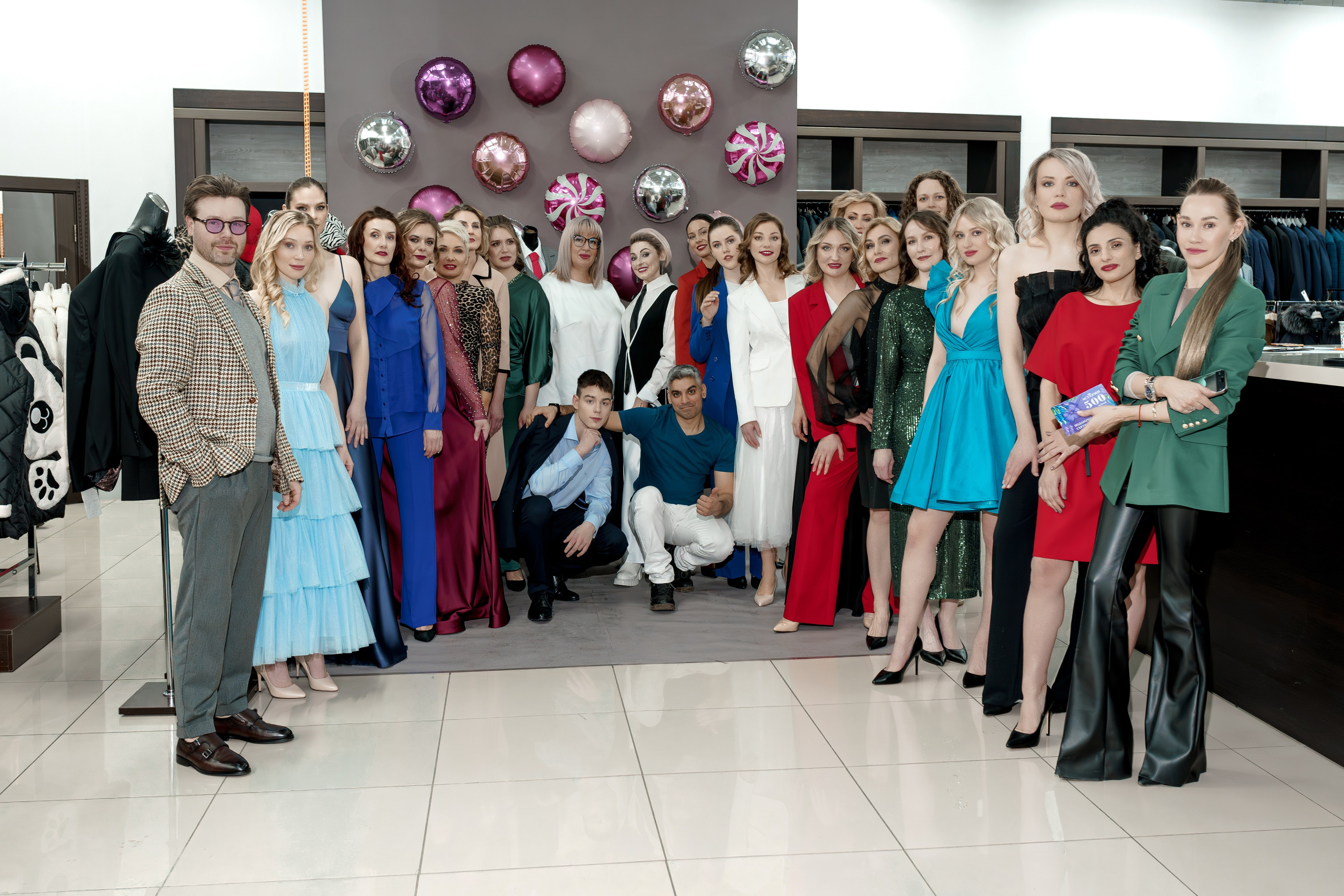 Фотосъемка показа мод для бренда. Фотограф Ким Наталья в Красноярске