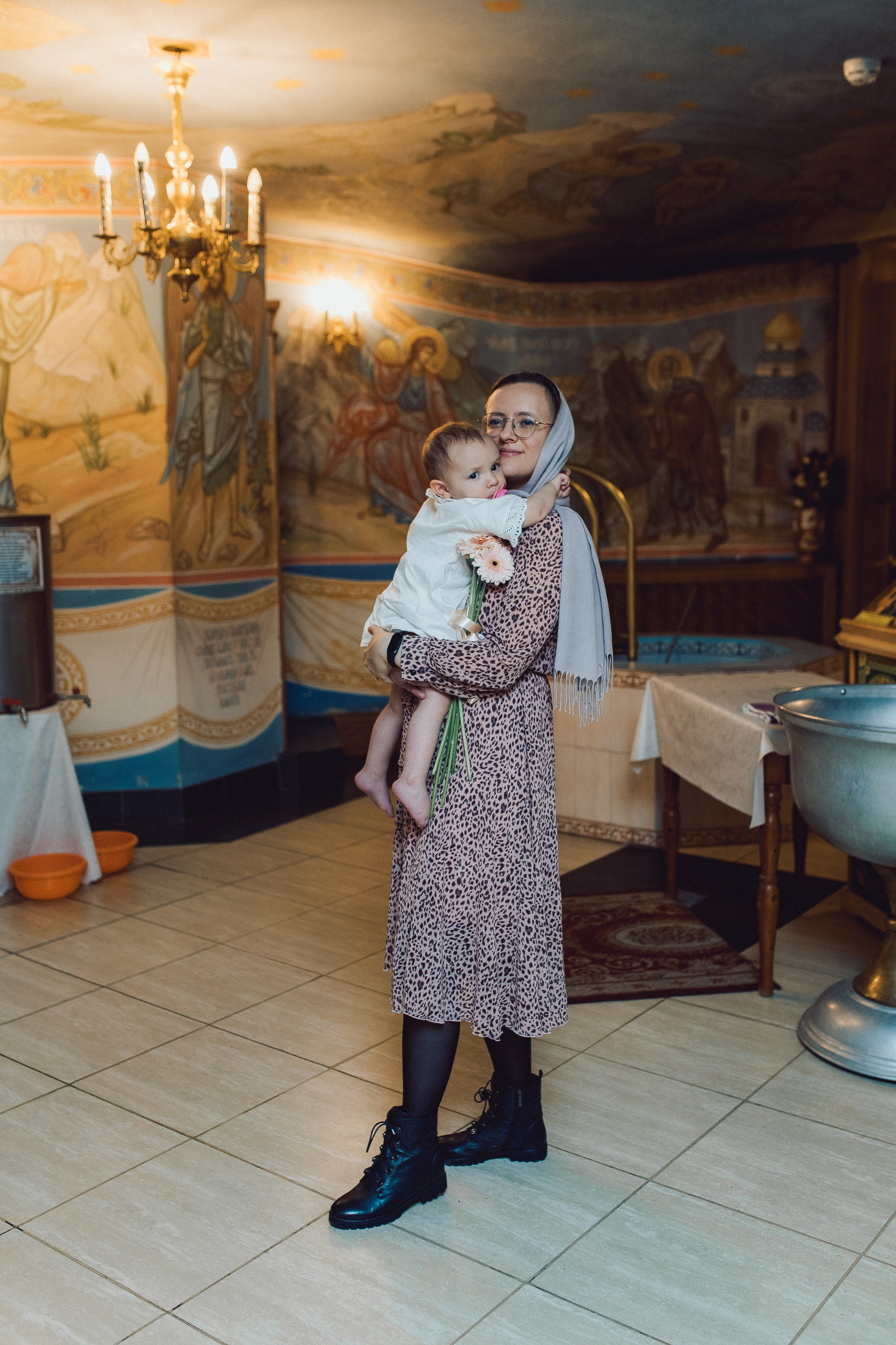 Крещение в Троицком соборе