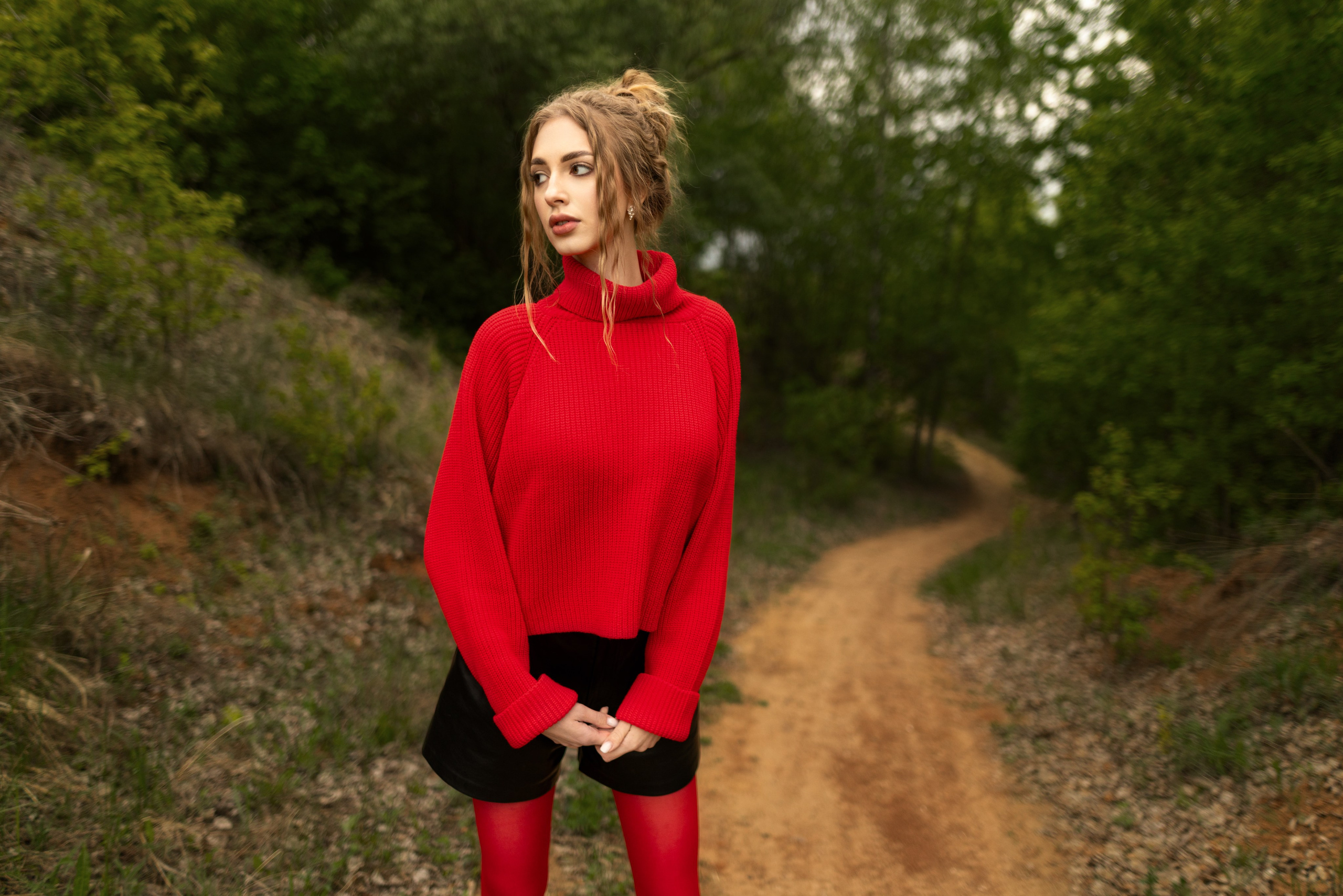 Фотосет с Ксенией в парке Белый колодец в формате для «себя». Дмитрий Шульгин, портретный фотограф в Воронеже