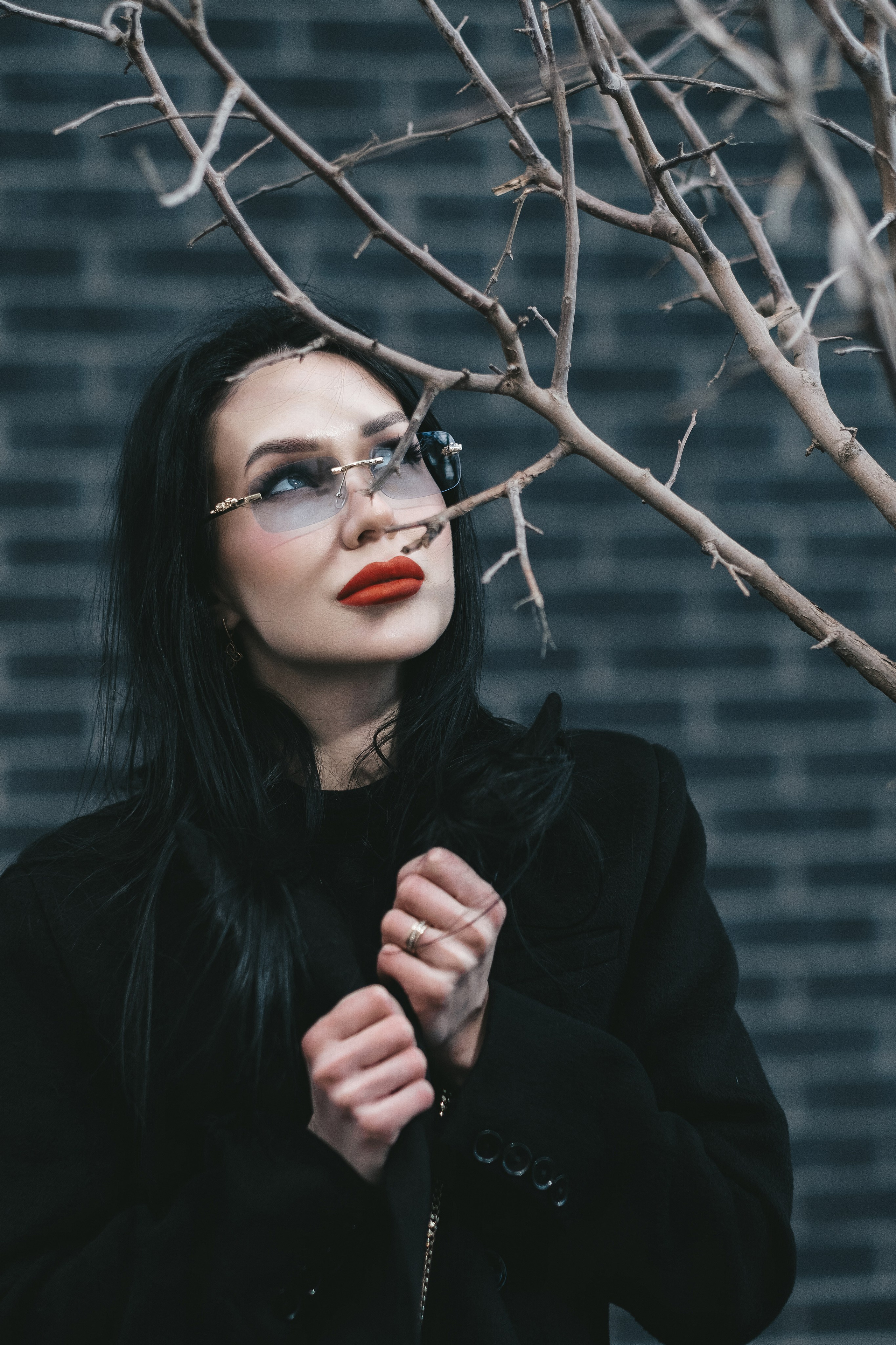 Первый прогулочный фотосет 2026. Портретный фотограф в Новосибирске