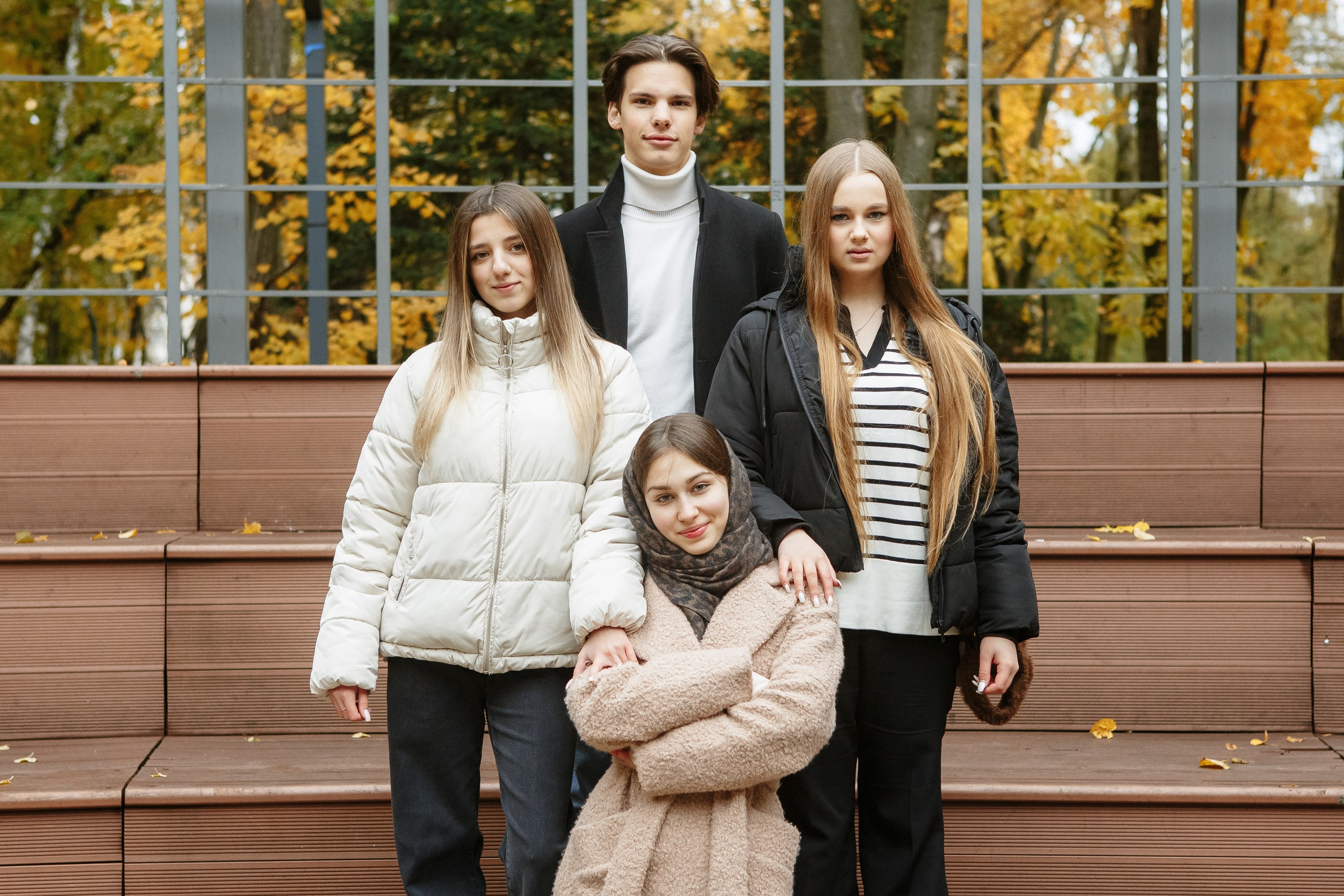 Осень Гимназия 12 11 В 2023 г. Свадебный и портретный Фотограф в Липецке Дмитрий Котюков