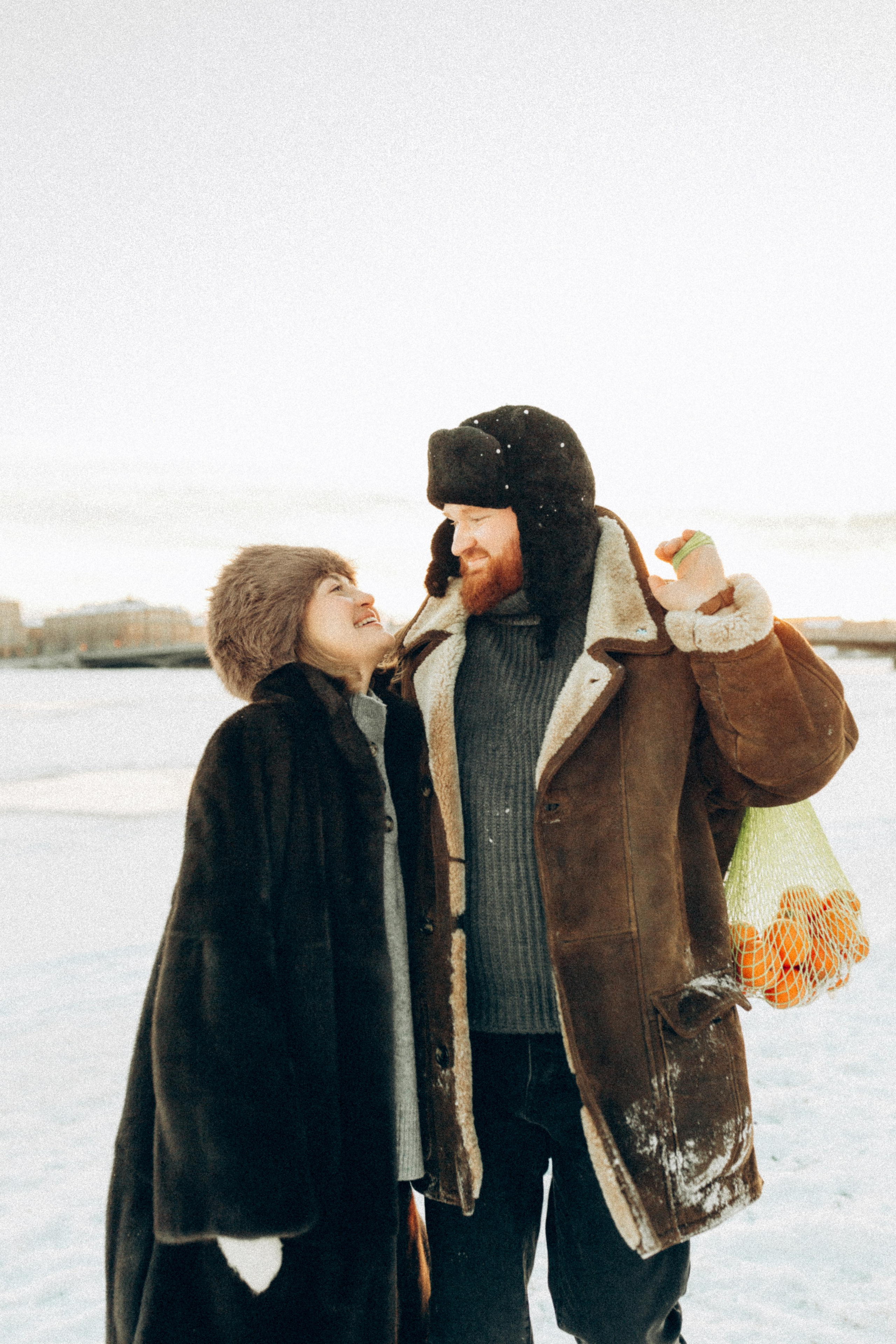 LoveStory зимняя. Фотограф Санкт-Петербург Князева Елизавета