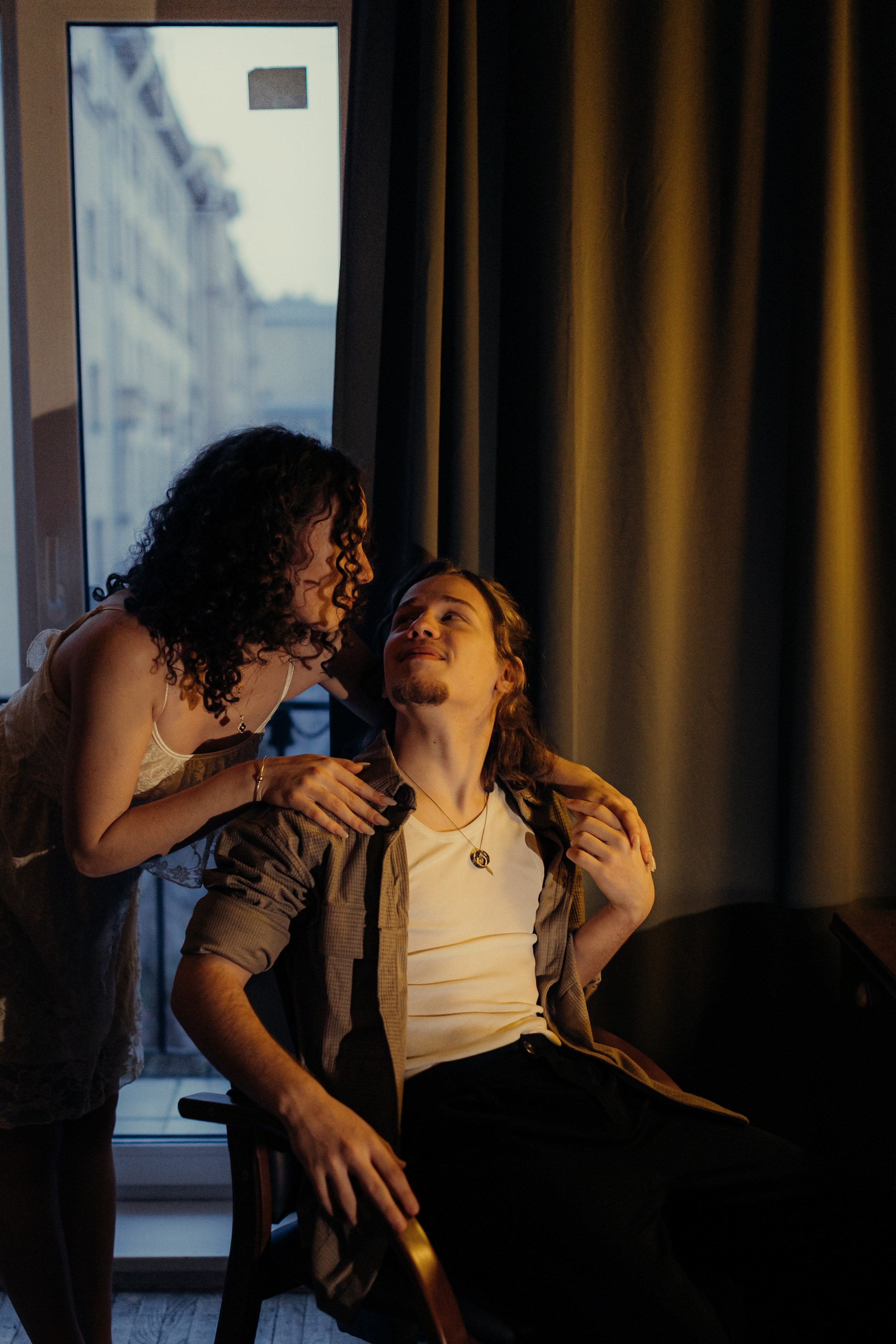 LoveStory домашняя. Фотограф Санкт-Петербург Князева Елизавета