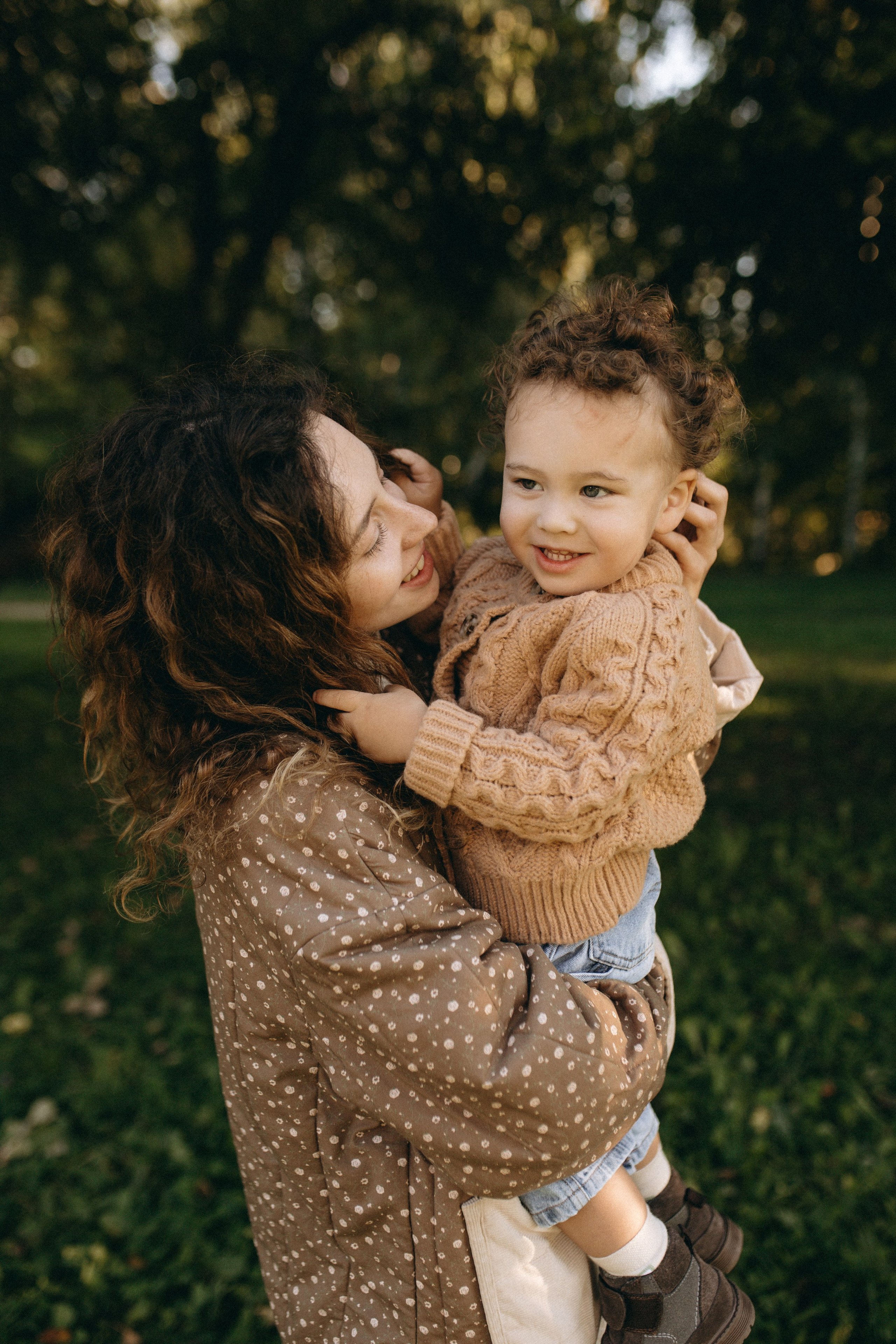 Экспресс съемка в парке. Семейный и детский фотограф в Рязани Екатерина Воронцова