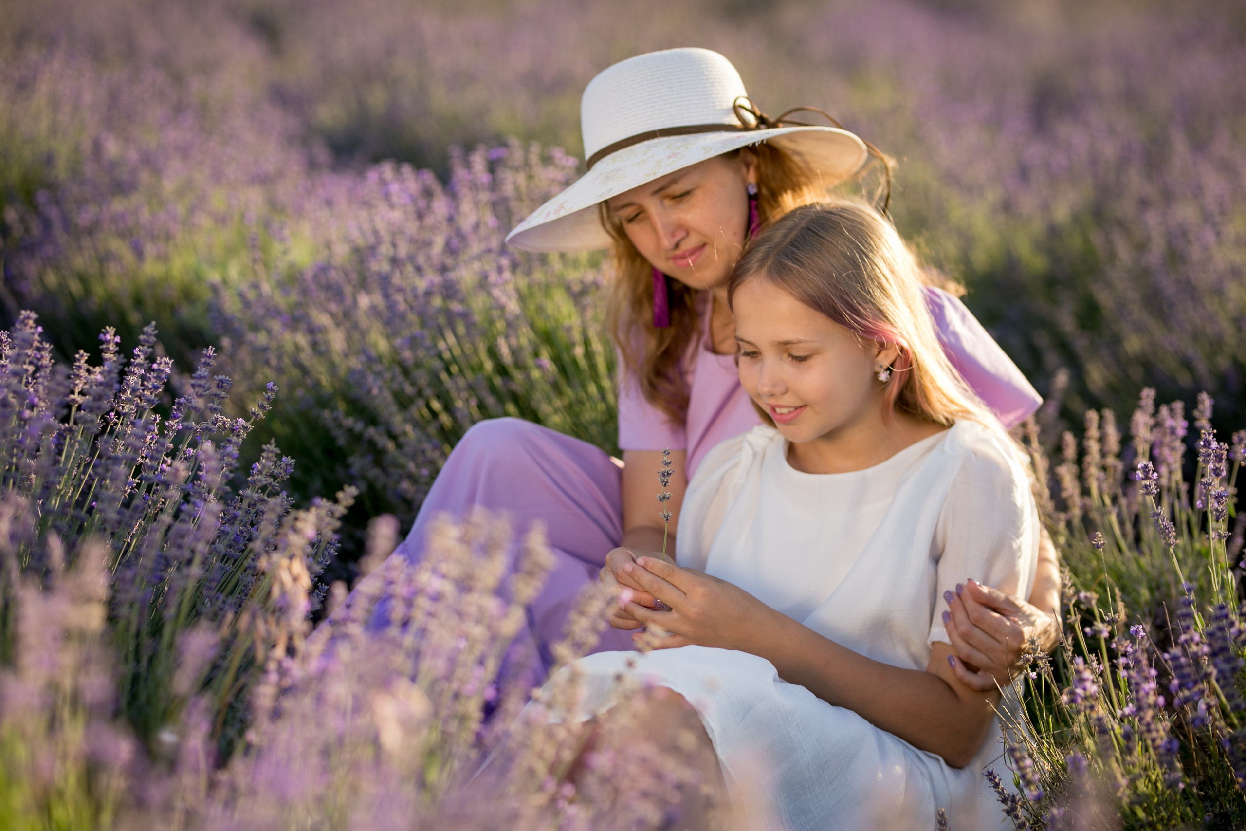 Инна и Роман. Семейная фотосессия в лаванде. Фотограф в Крыму