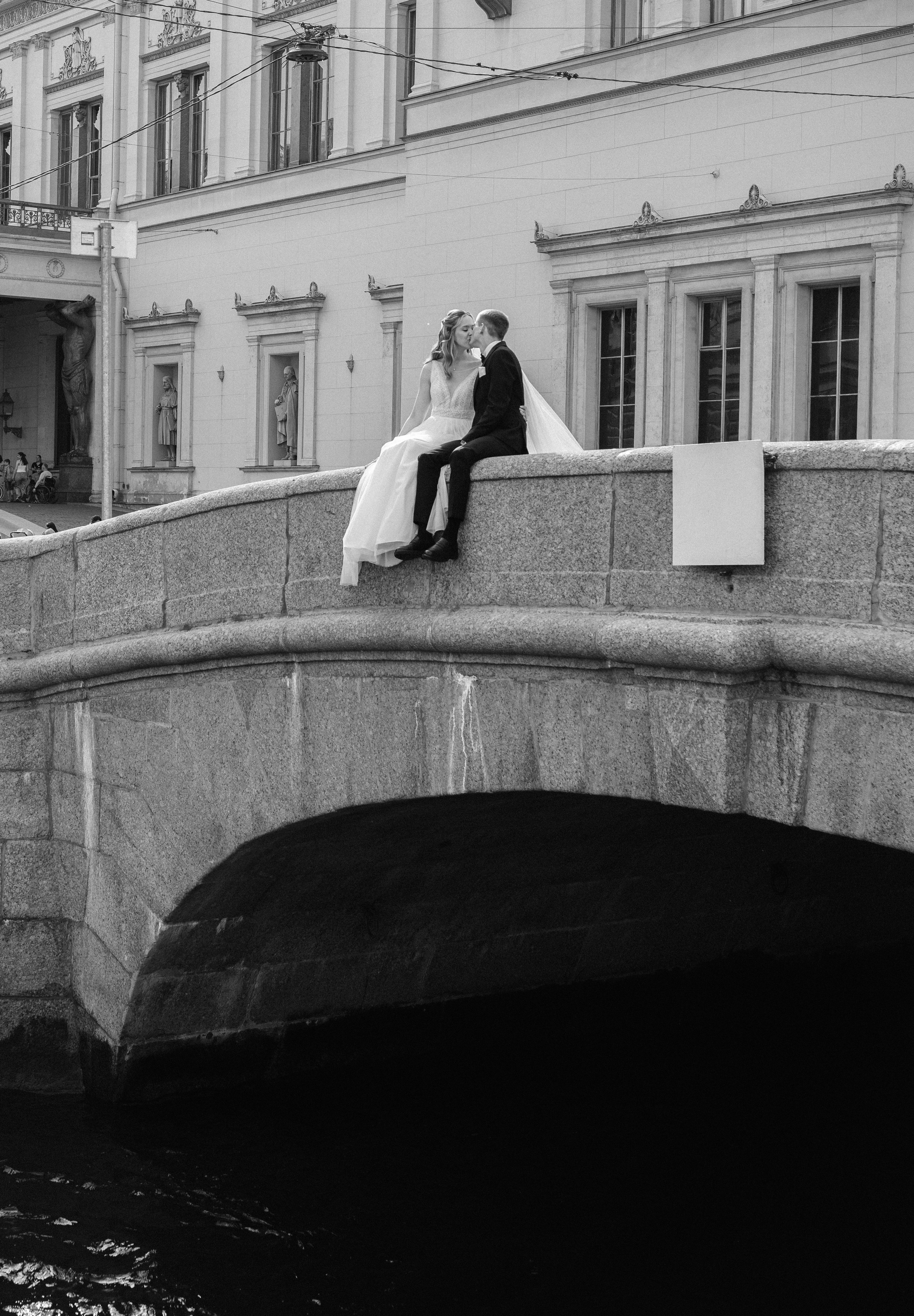 Анна и Владимир. Загс и прогулка (Зимняя канавка, Казанский). Свадебный фотограф в Санкт-Петербурге Лана Денисова