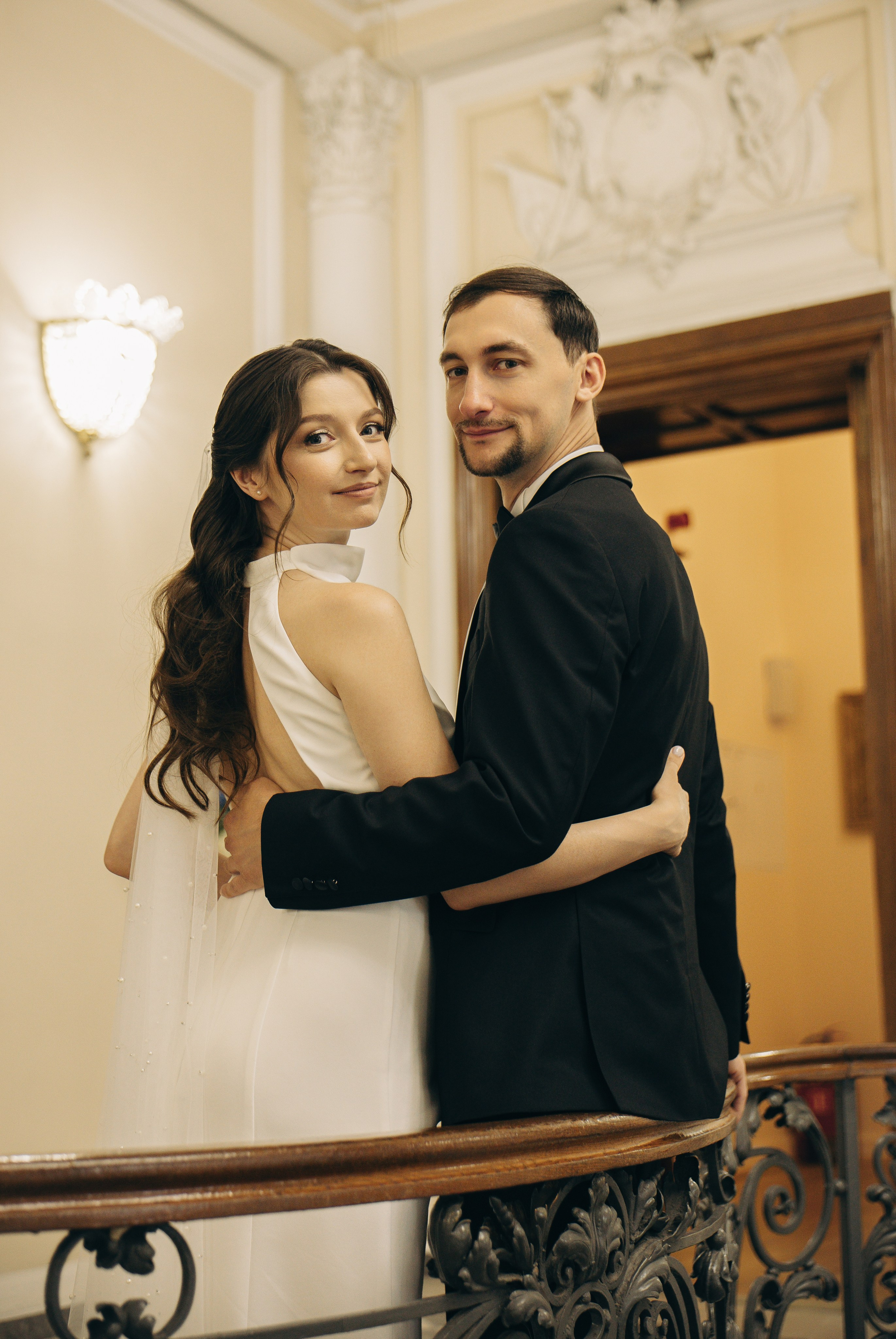 Анастасия и Никита. Загс и прогулка в Летнем саду. Свадебный фотограф в Санкт-Петербурге Лана Денисова