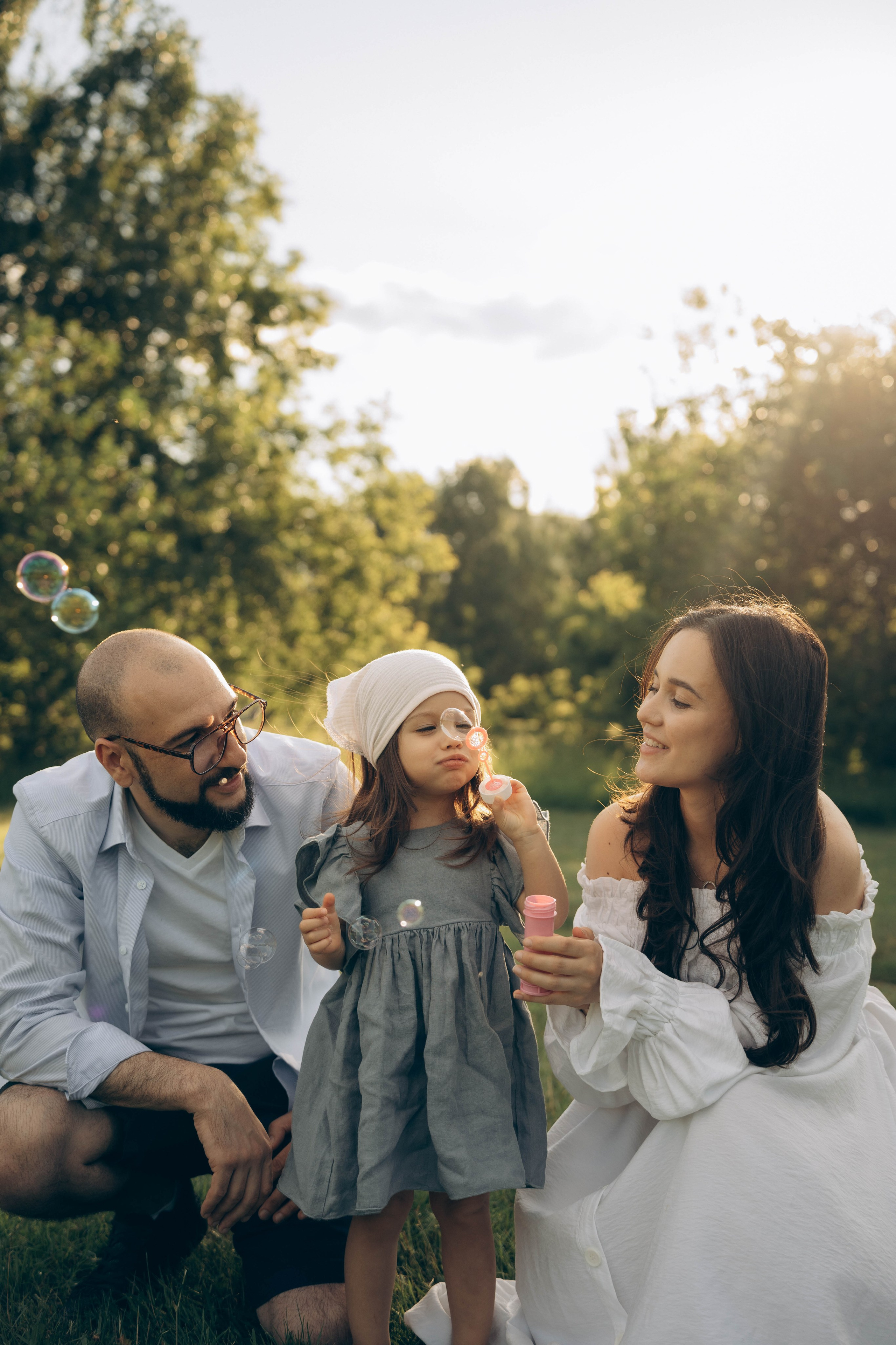 Анастасия, Михаил и малышка Ариана