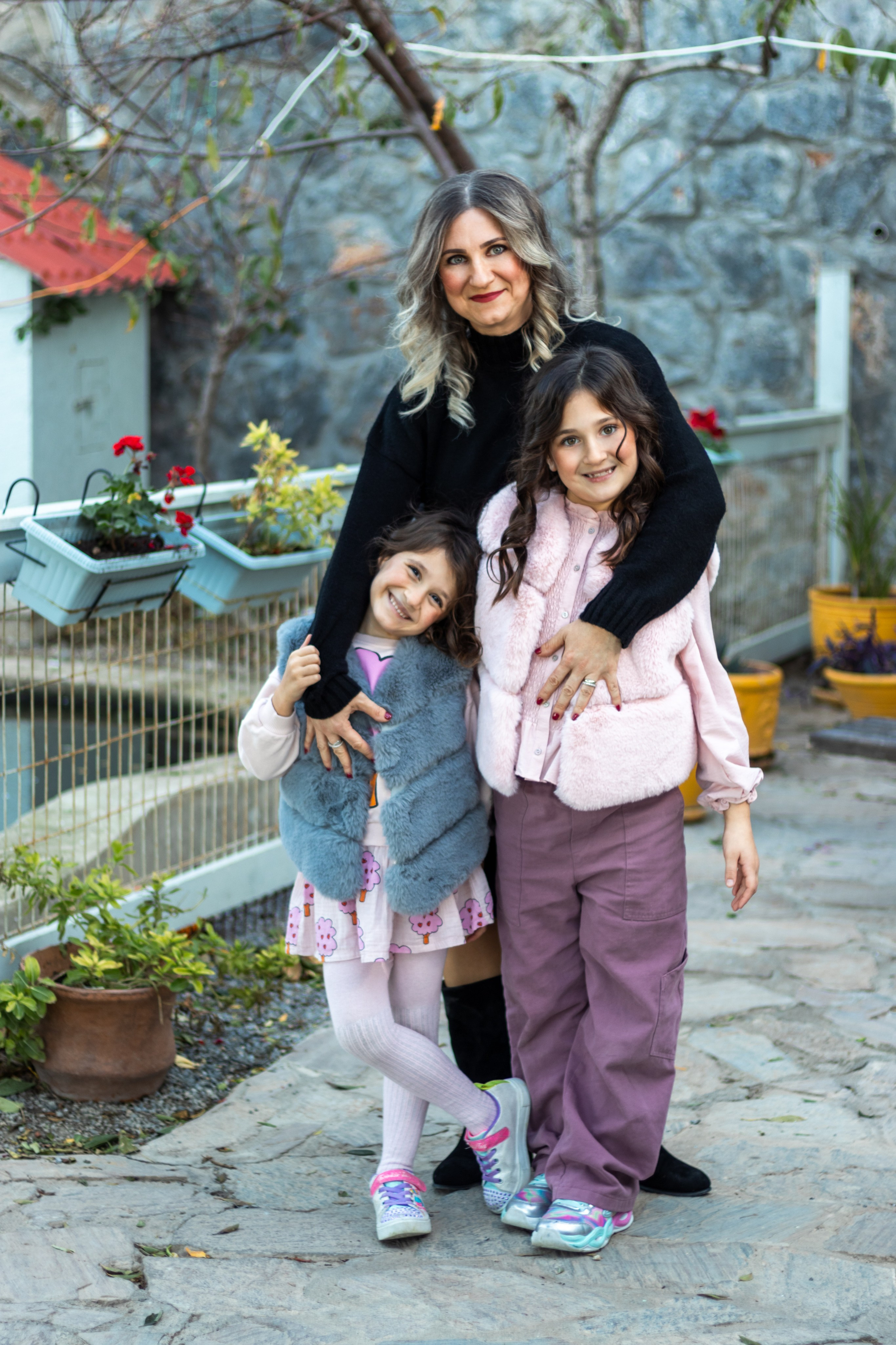 Предновогодняя семейная съемка 2024. Семейный фотограф Израиль