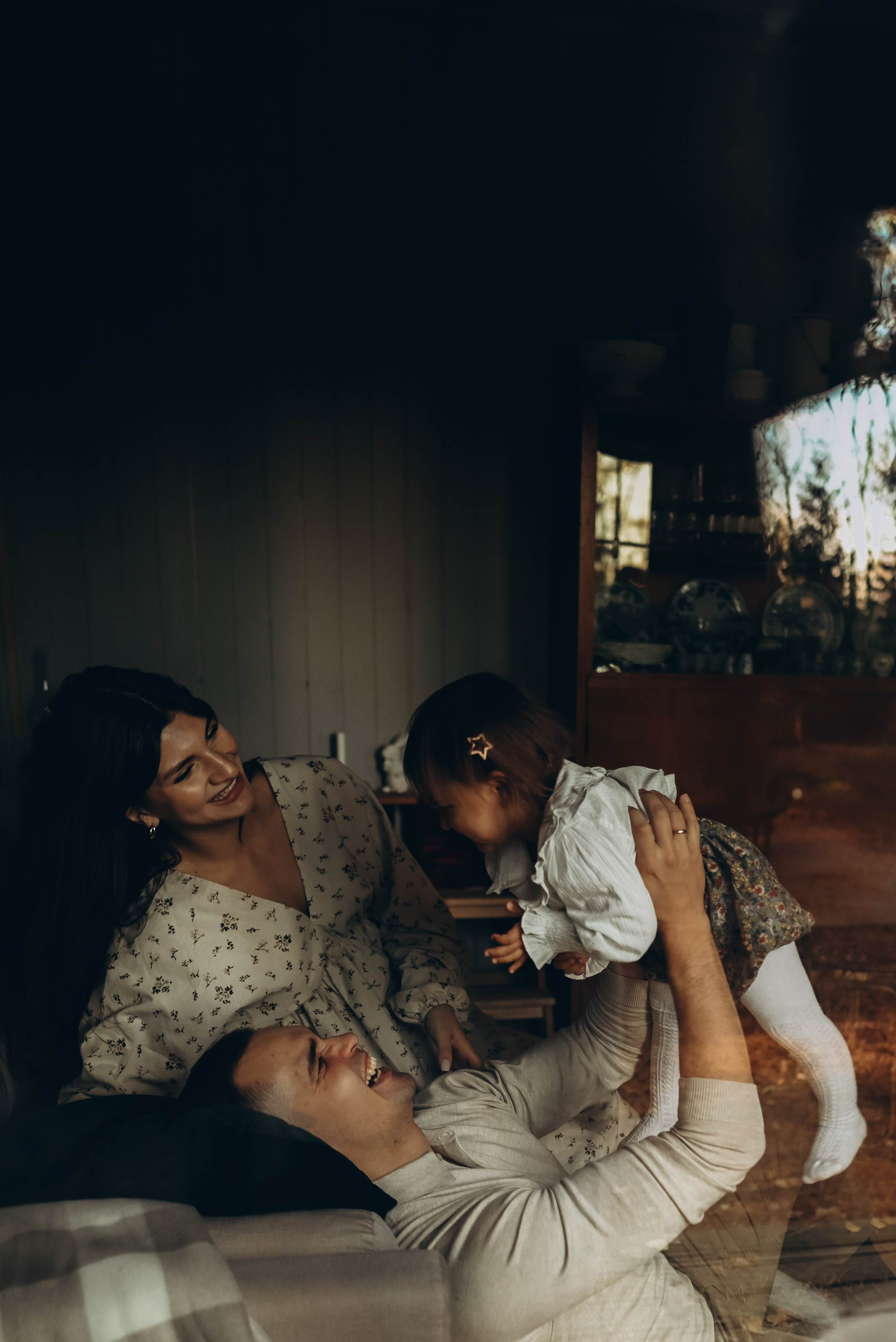 Дача осенью. Семейный фотограф в Москве Люберцах Ирина Вронская