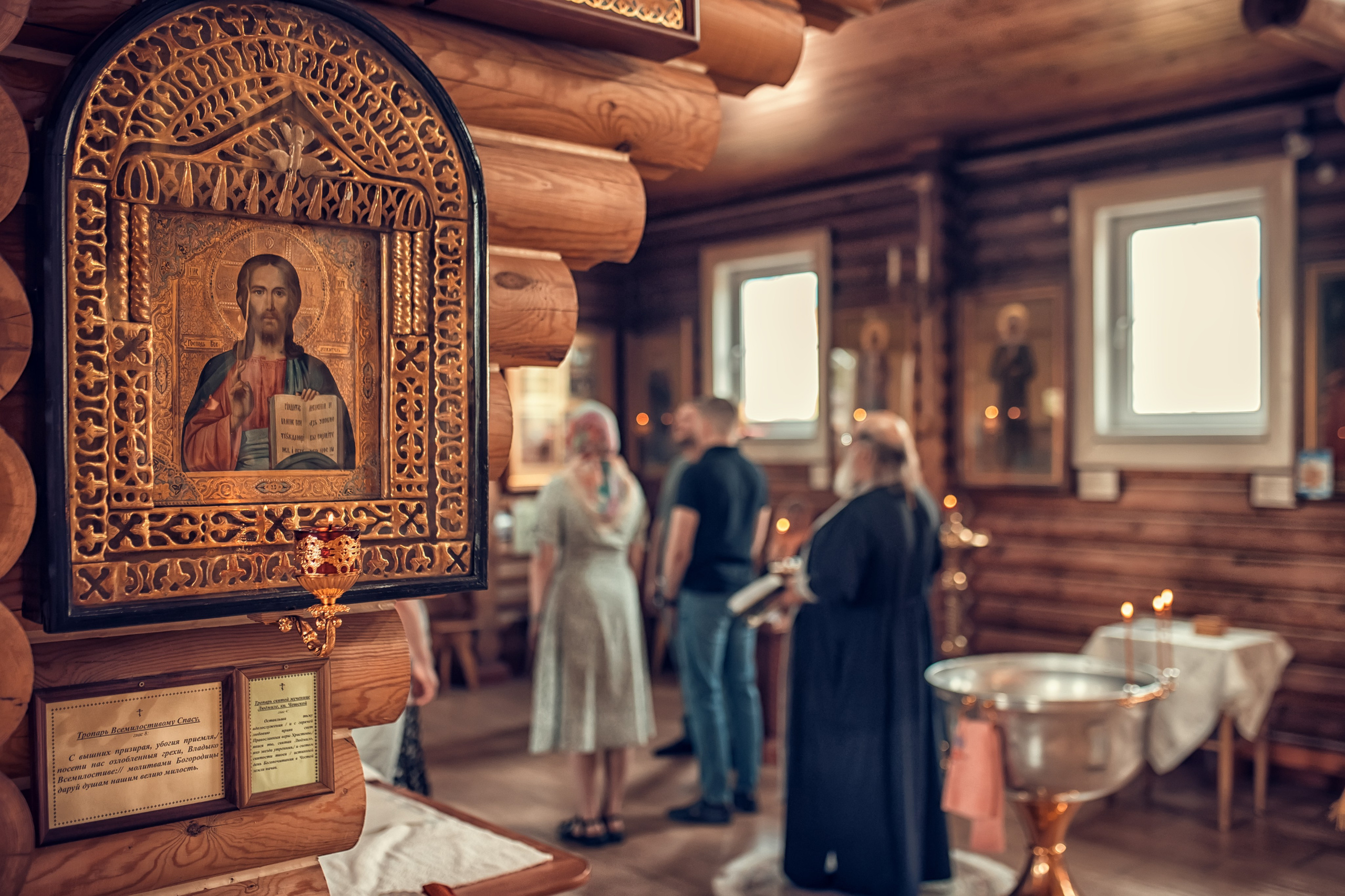 Церковь Богоявления Господня п. Октябрьский. Екатерина Крапивина фотограф церковных Таинств в Нижний Новгороде