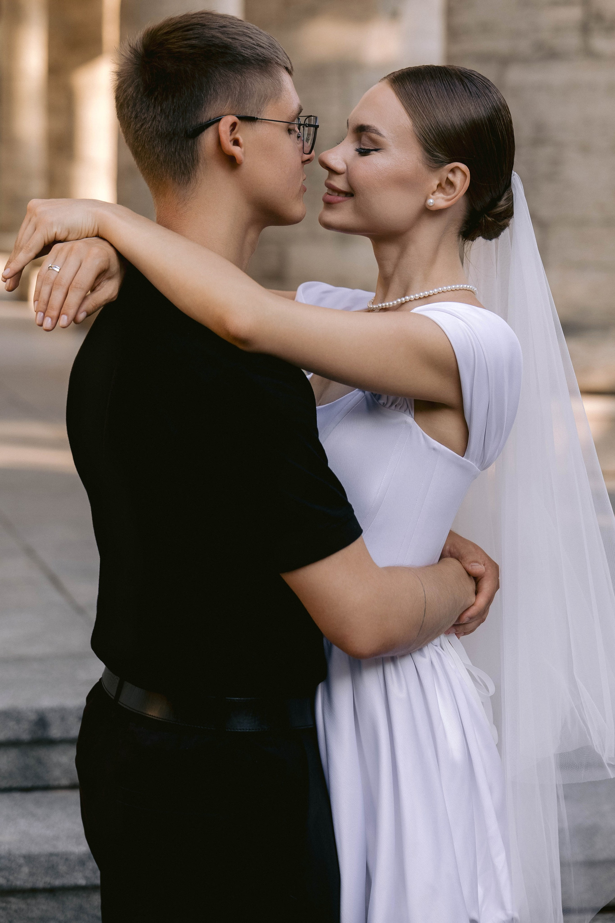 Татьяна, Вячеслав (Прогулка после ЗАГСа). Фотограф в Волгограде Кристина Прохоренко