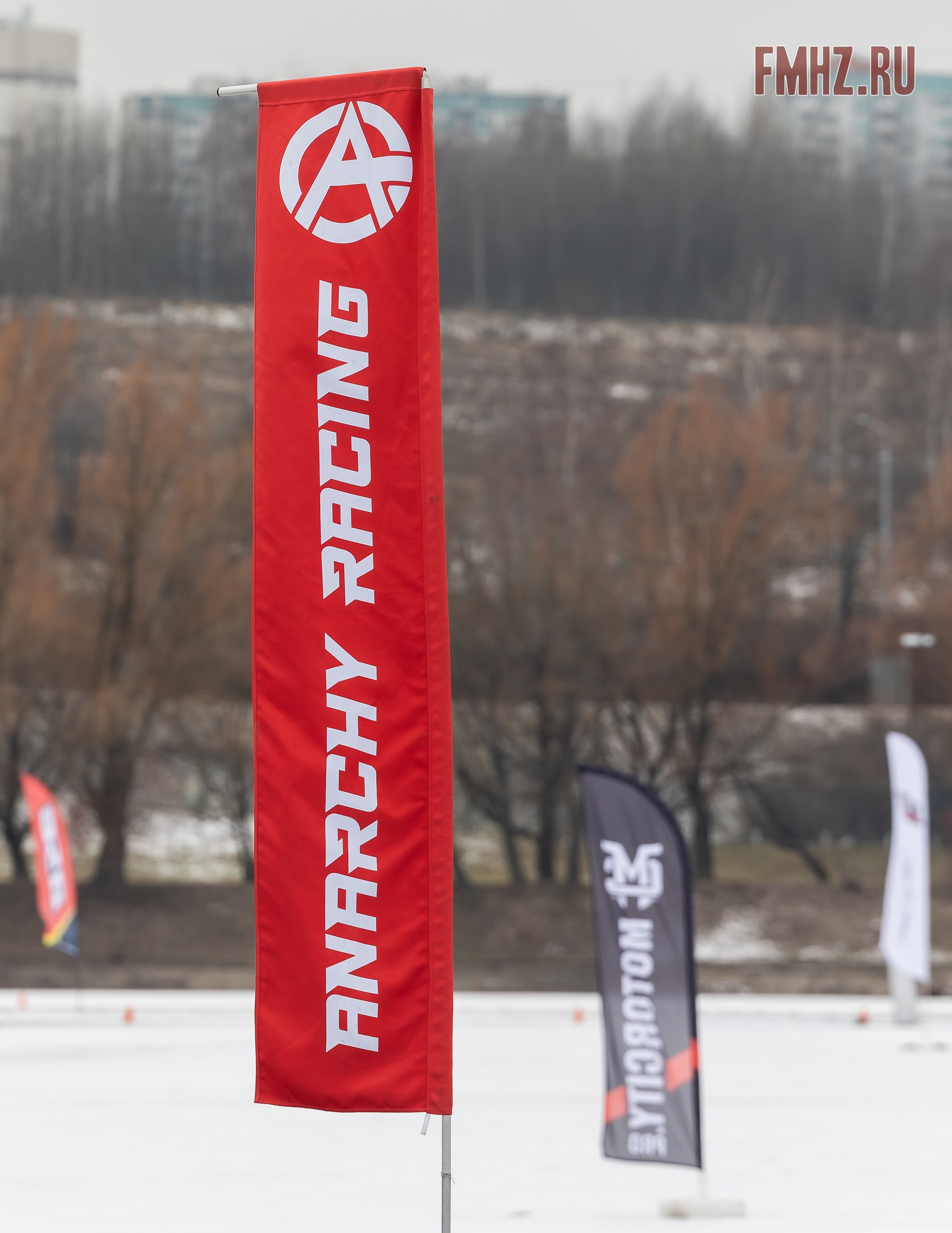 Первый этап Кубка МФР по мотокроссу на льду Большого Крылатского пруда в Москве. 8 февраля 2025 г. Фотограф Владимир Охрименко