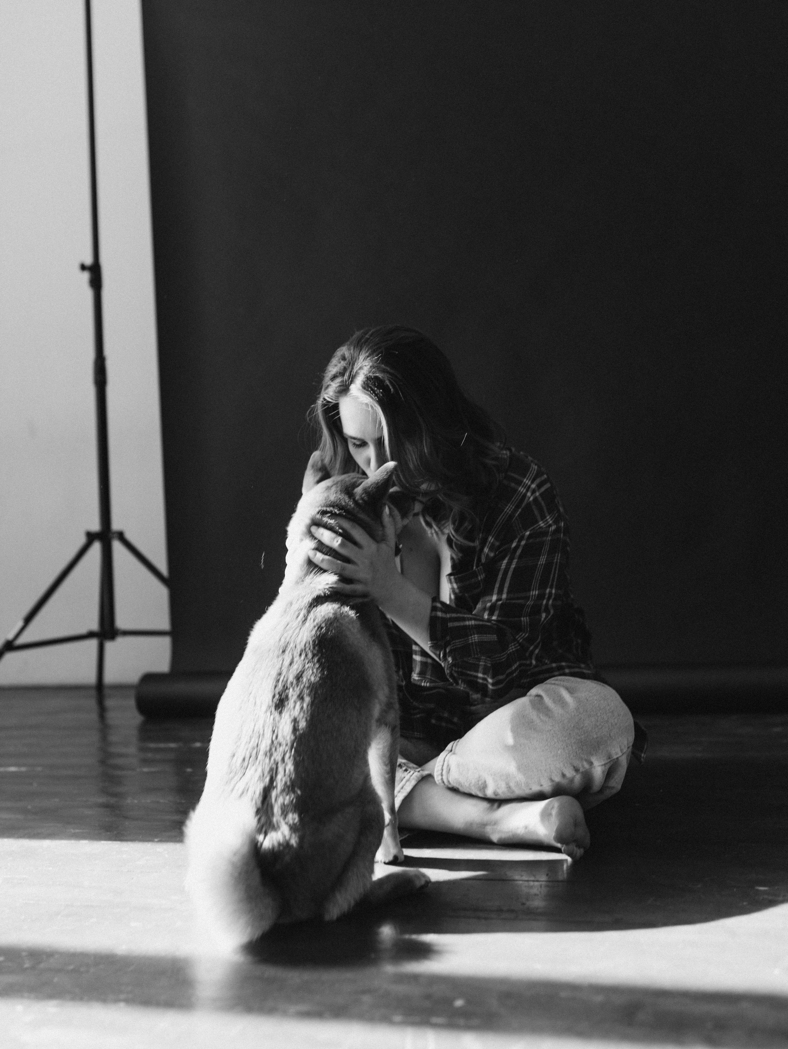 Мика и Настя. Фотограф-анималист в Москве Кириллова Татьяна