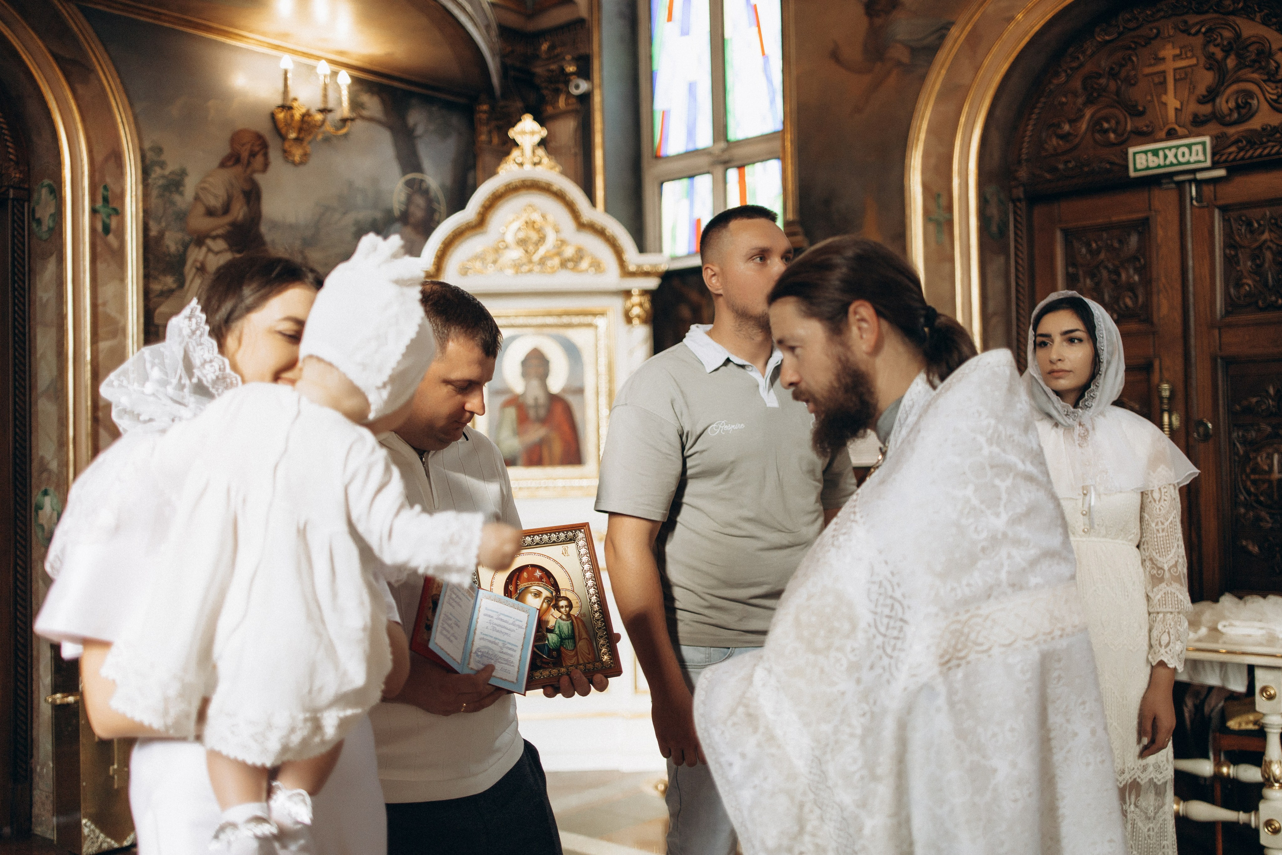 Крещение Арины. Самый теплый фотограф в Краснодаре Рябоконь Ксения