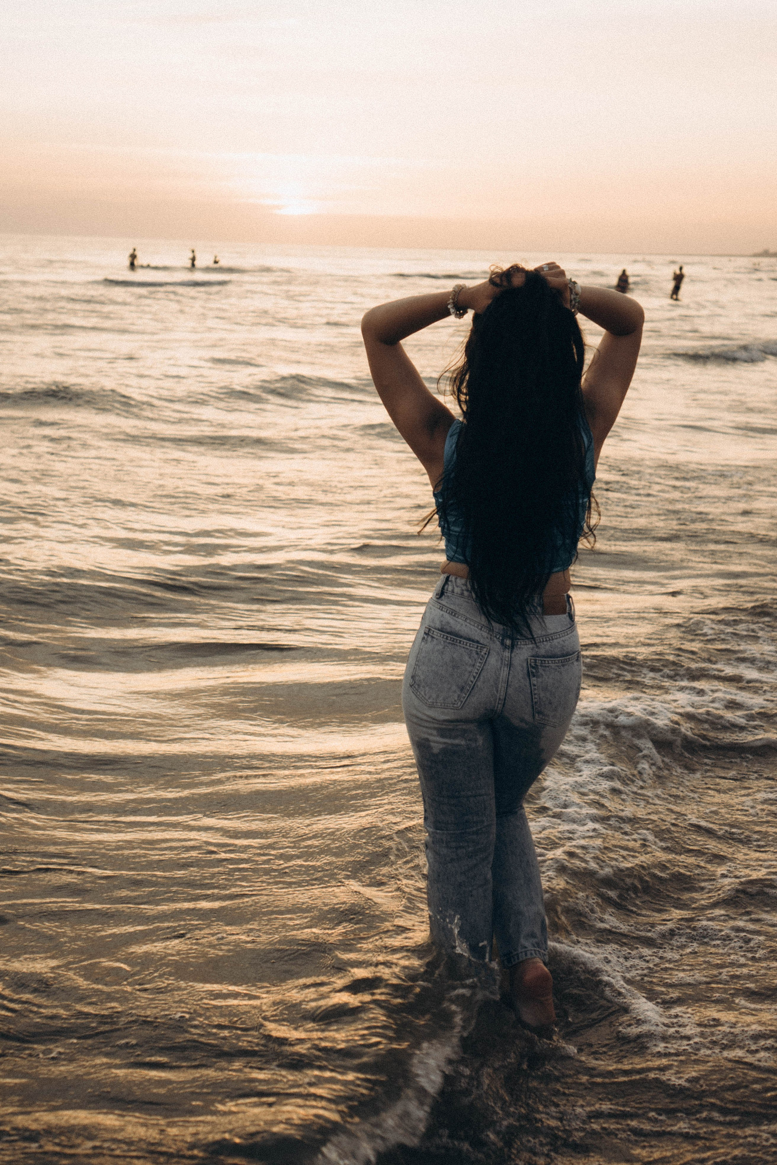 Июльский вечер на берегу черного моря. Профессиональный фотограф, Санкт-Петербург — Виктория Богомолова