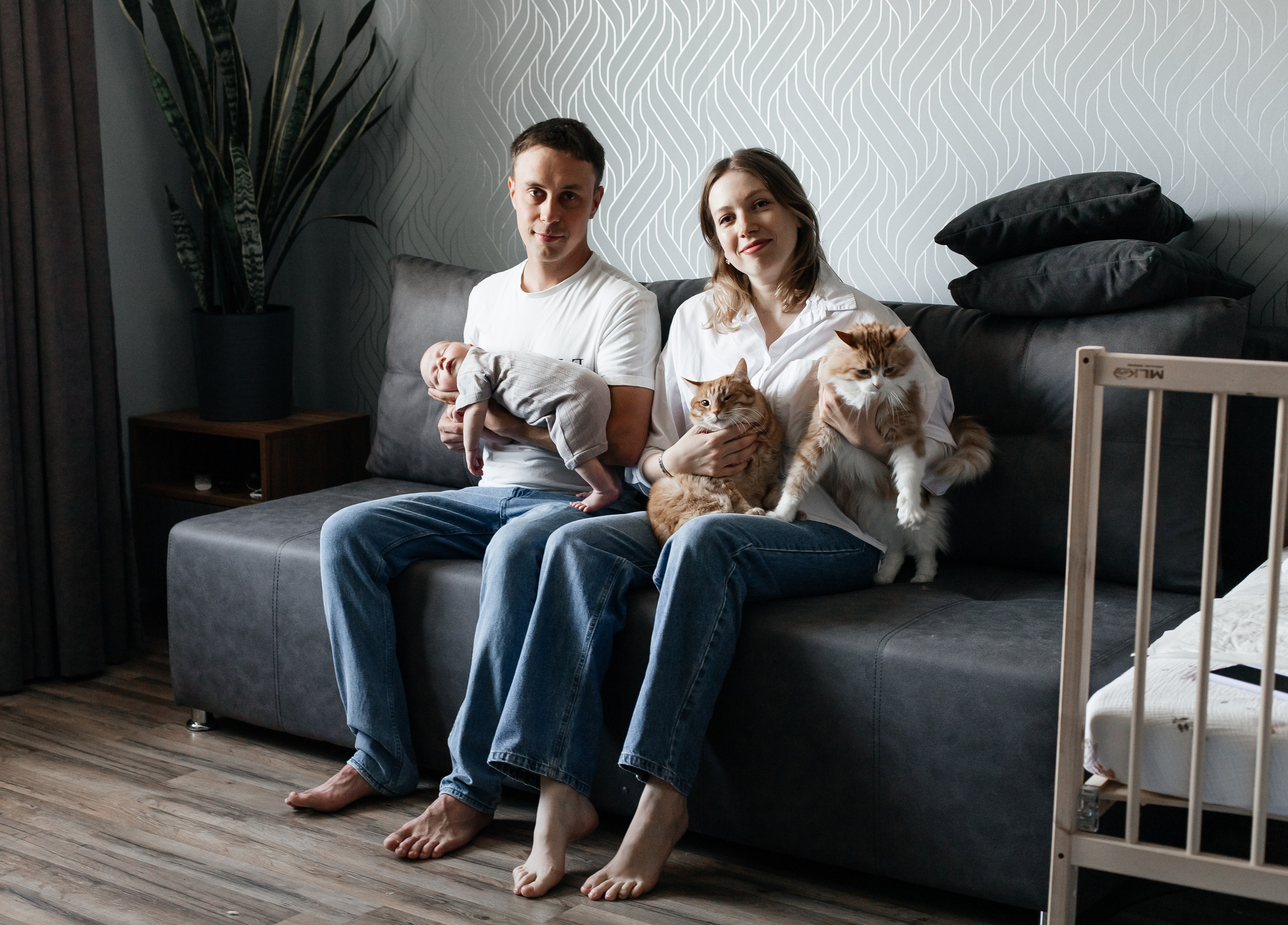 Сева, Юля и Андрей. Свадебный и семейный фотограф в Нижнем Новгороде Екатерина Наймарк