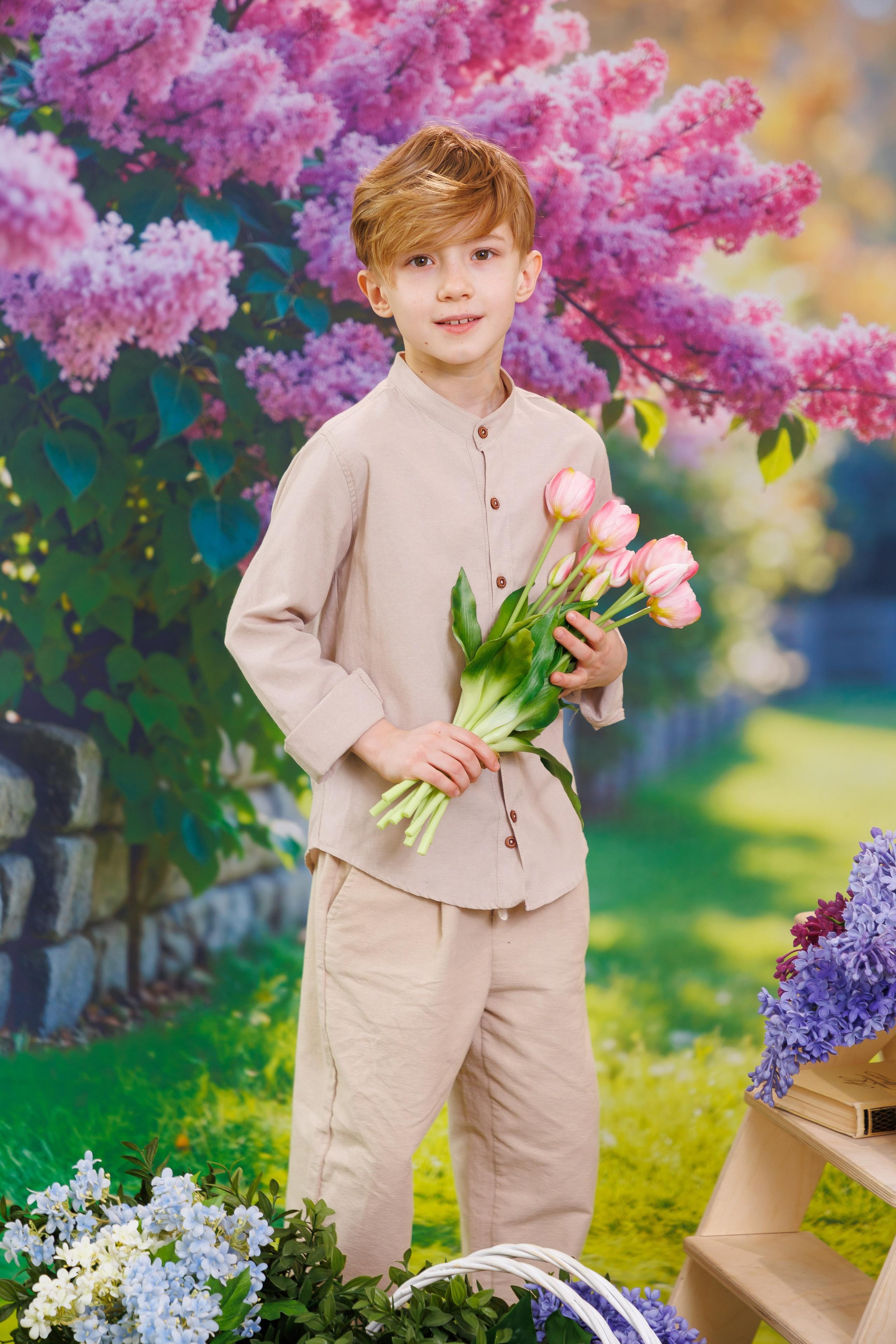 Сирень. Детская фотостудия Москва