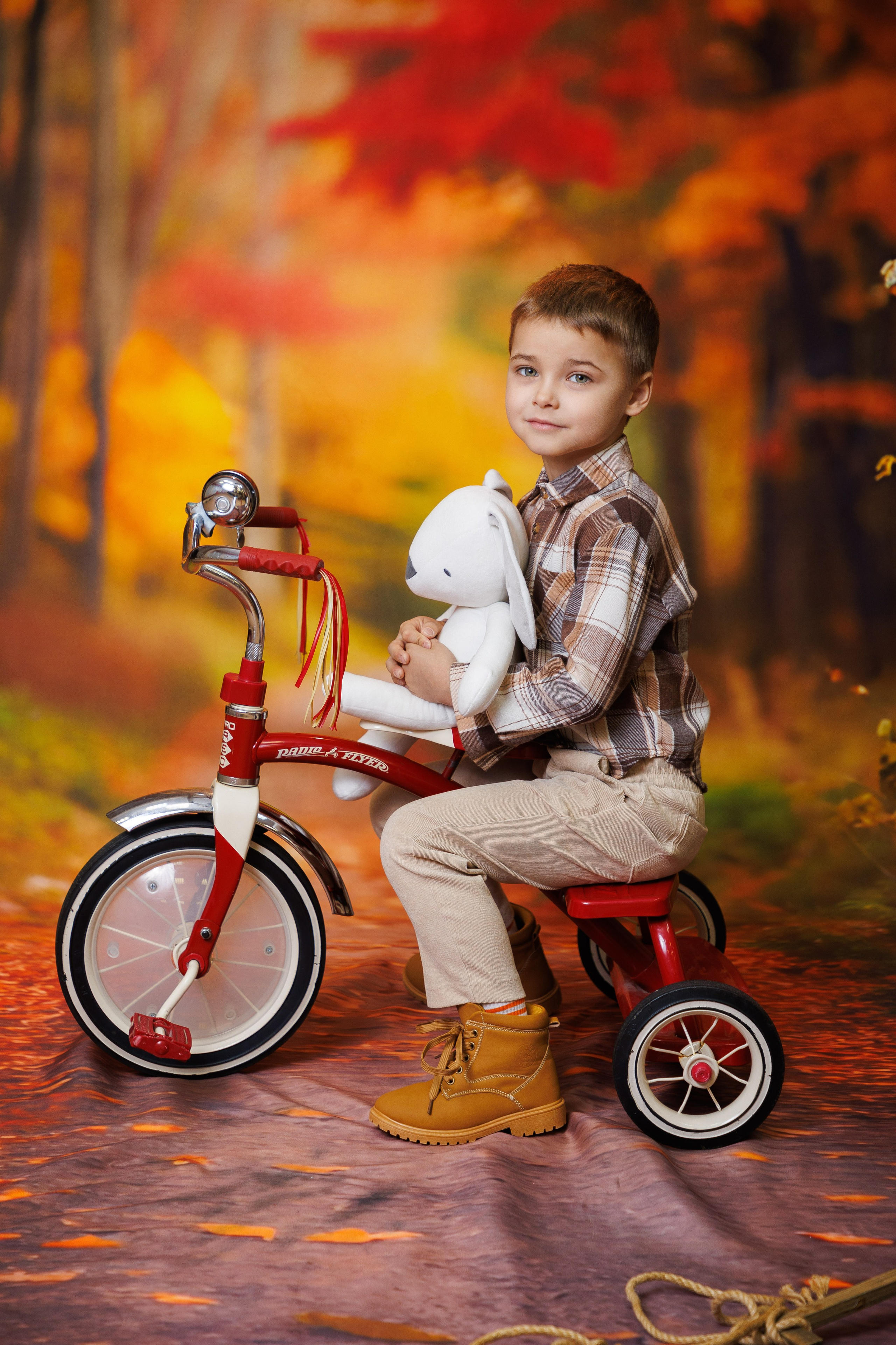 Велосипед. Детская фотостудия Москва