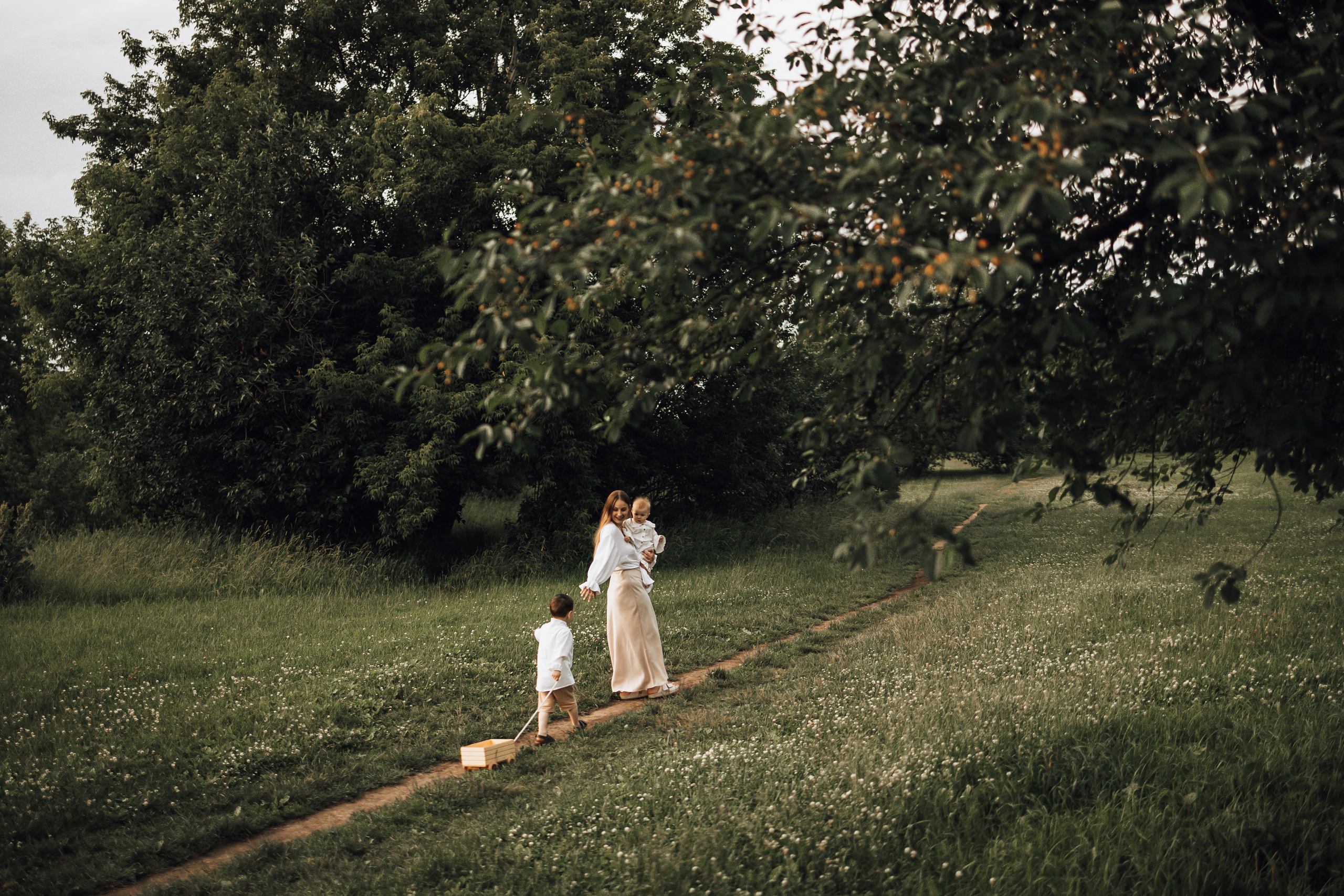 День рождения на природе!. Семейный фотограф Москва Юлиана Фетисова