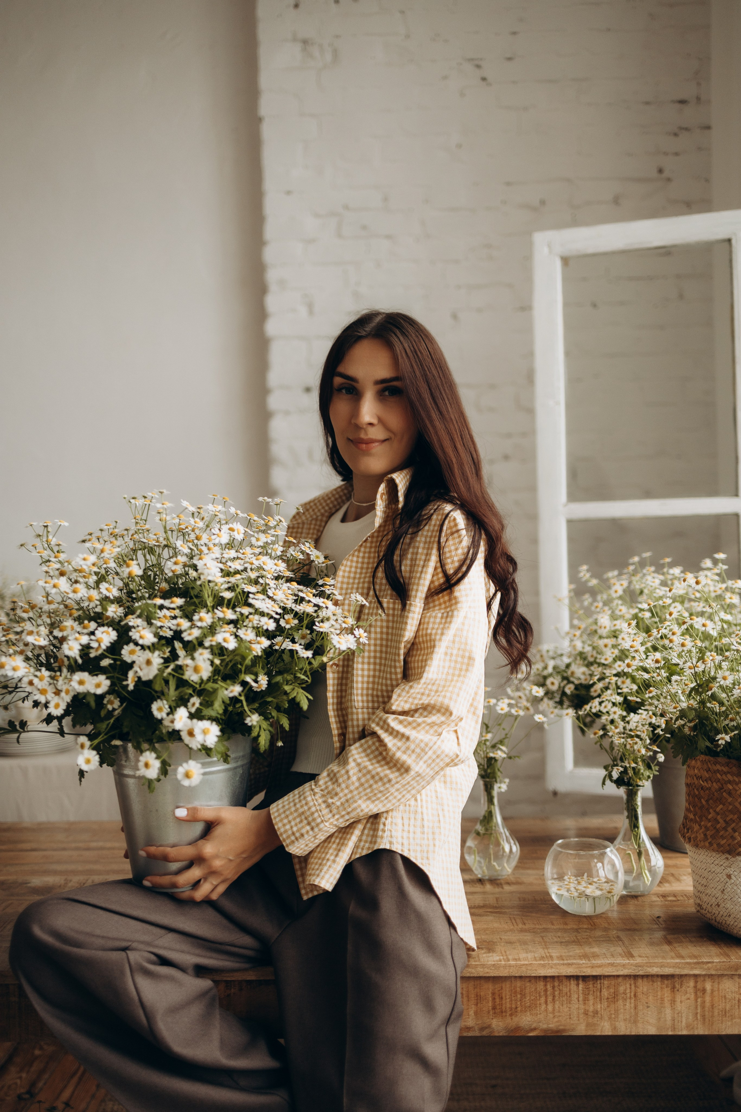 Вика ромашки. Самый теплый фотограф в Краснодаре Рябоконь Ксения