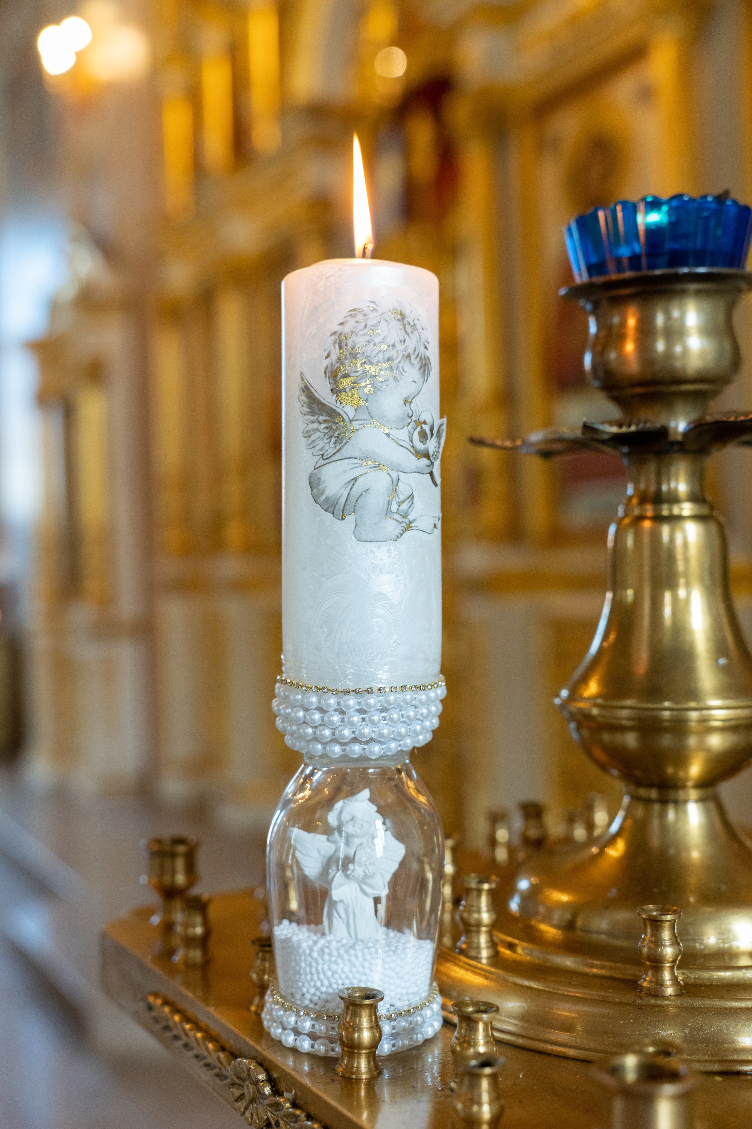 Крещение Есении в Успенском соборе Тульского Кремля. Фотограф на Крещение Тула и Венчание в Туле, детский и семейный фотограф