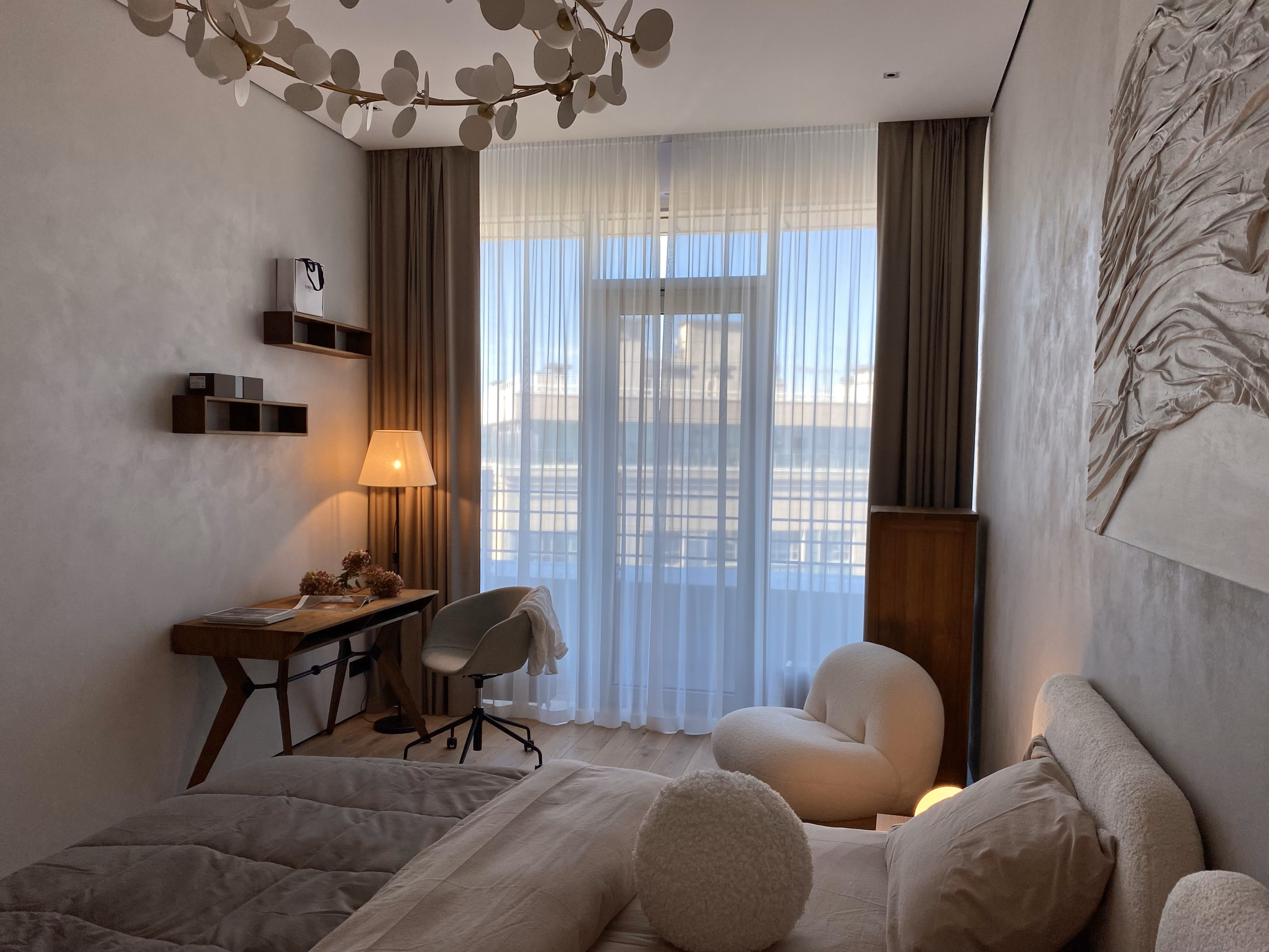 Квартира с видом на Неву, 140 м². Дизайнер интерьера, Санкт-Петербург