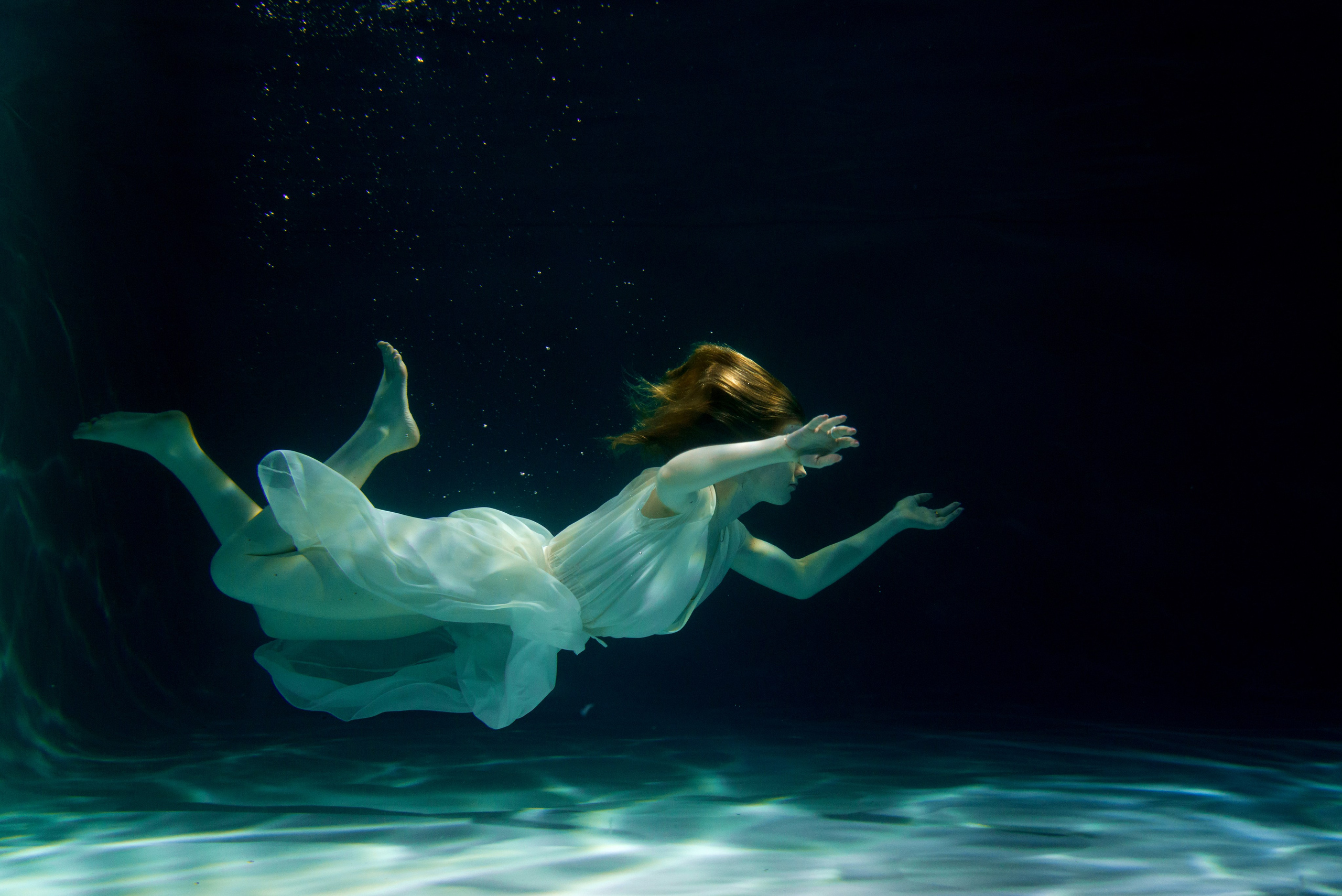 Под водой. Фотограф и дизайнер в Москве Екатерина Лобачева