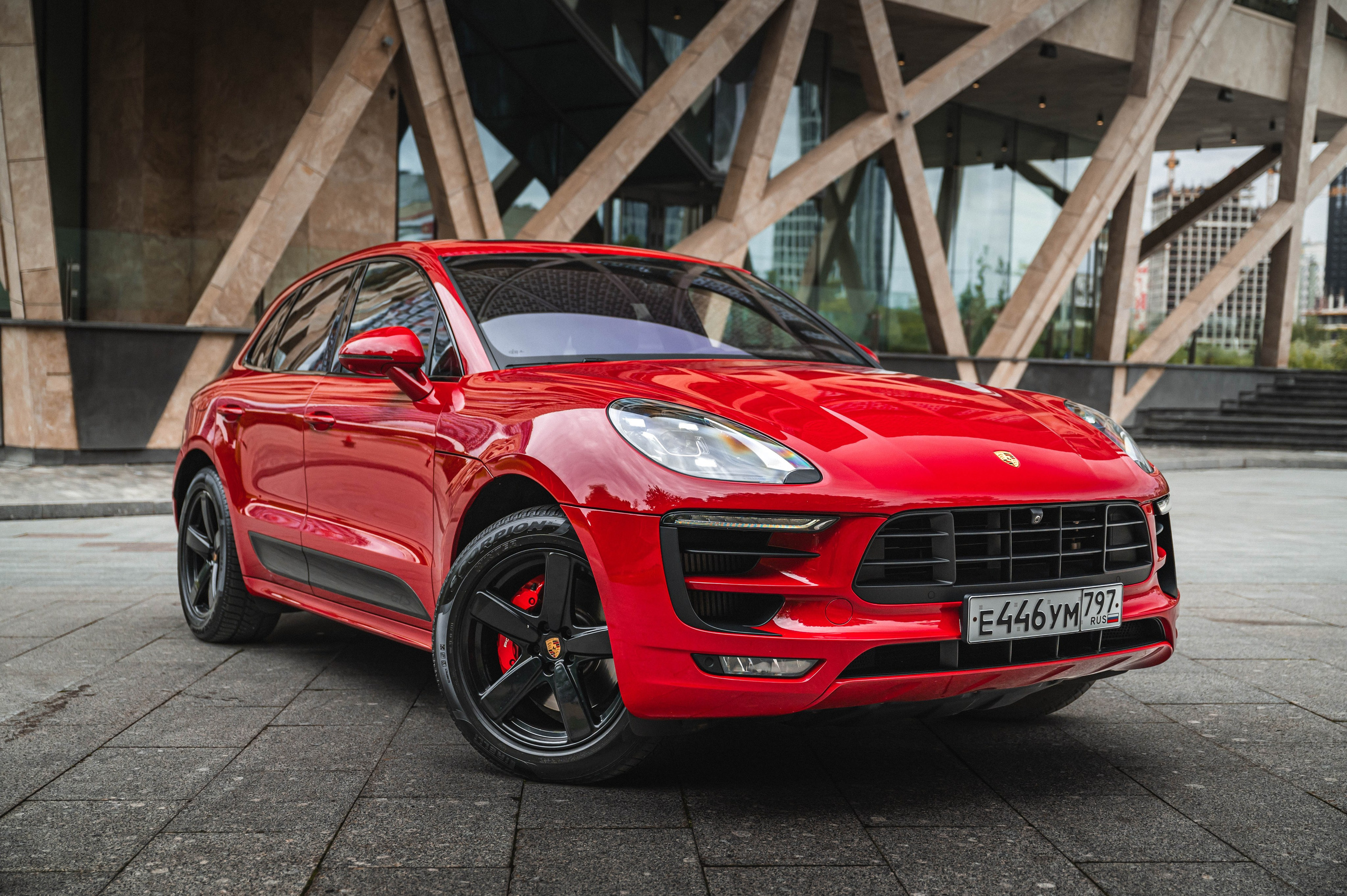 Porsche Macan GTS. Автомобильный фотограф в Москве — Сидоров Дмитрий