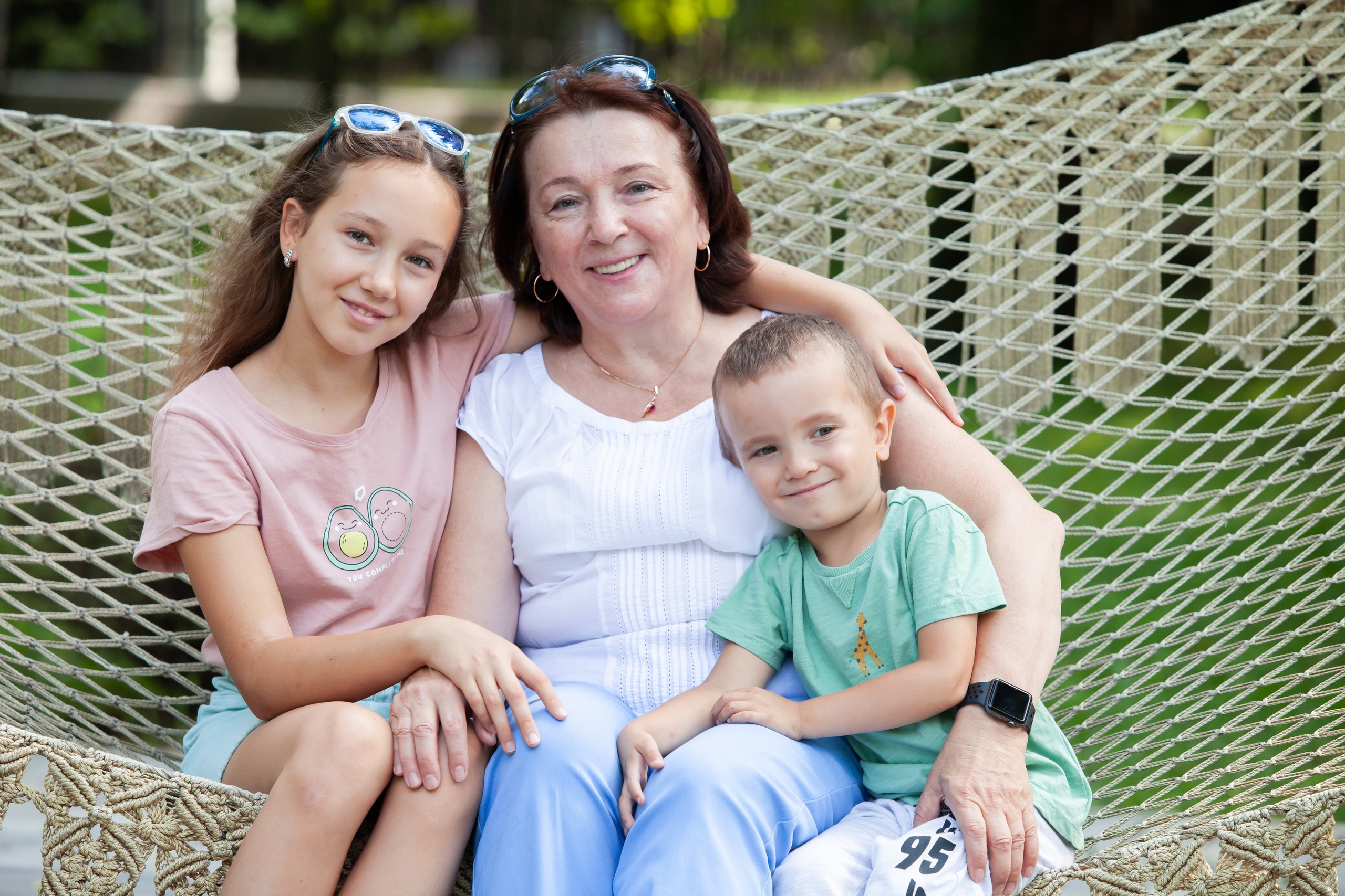 Семейная фотосессия в парке. Фотографы в Москве Светлана Устинова и Сергей Грачев