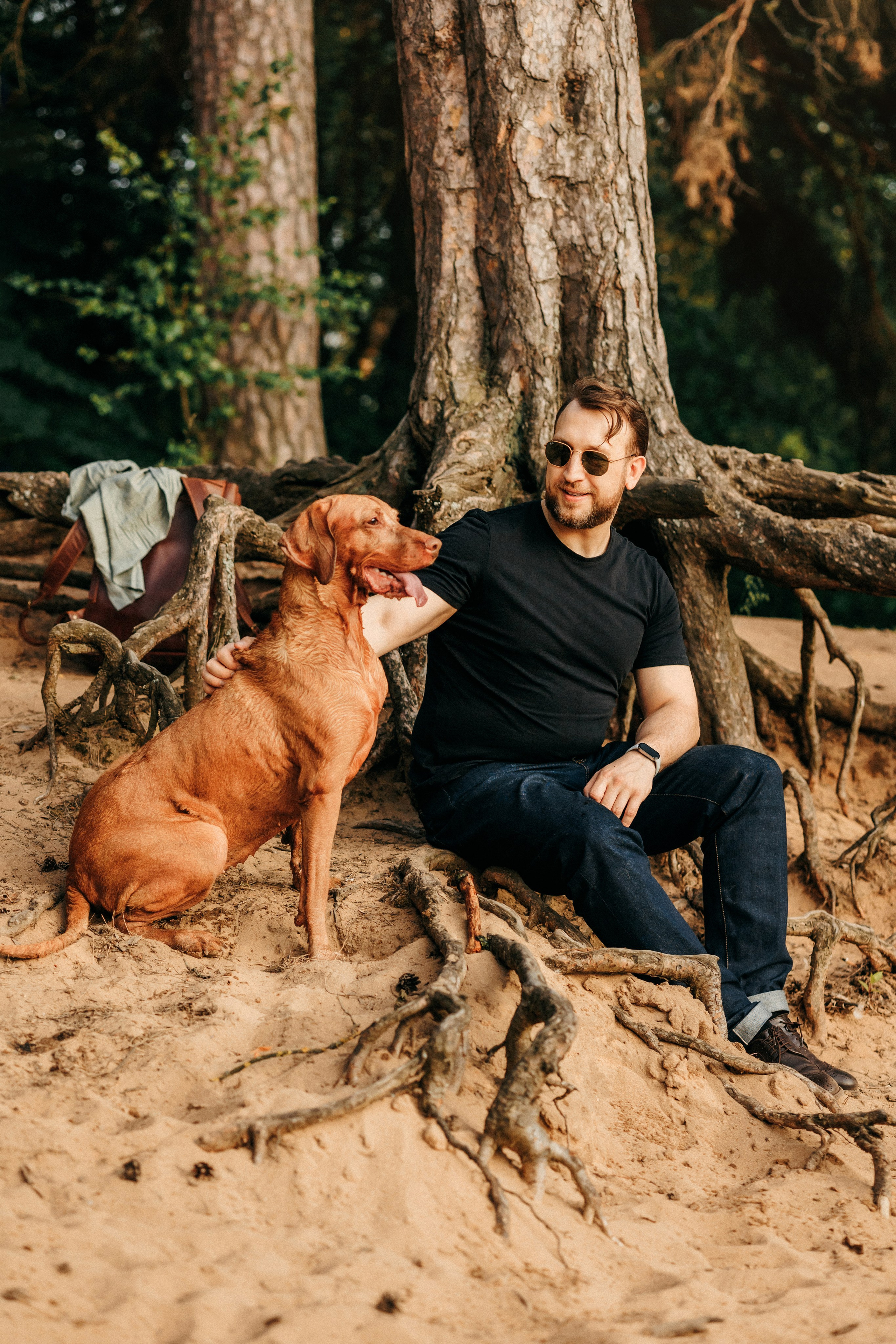 Марина, Глеб, Мая и Чили. Фотограф-анималист Елена Радченко, Москва
