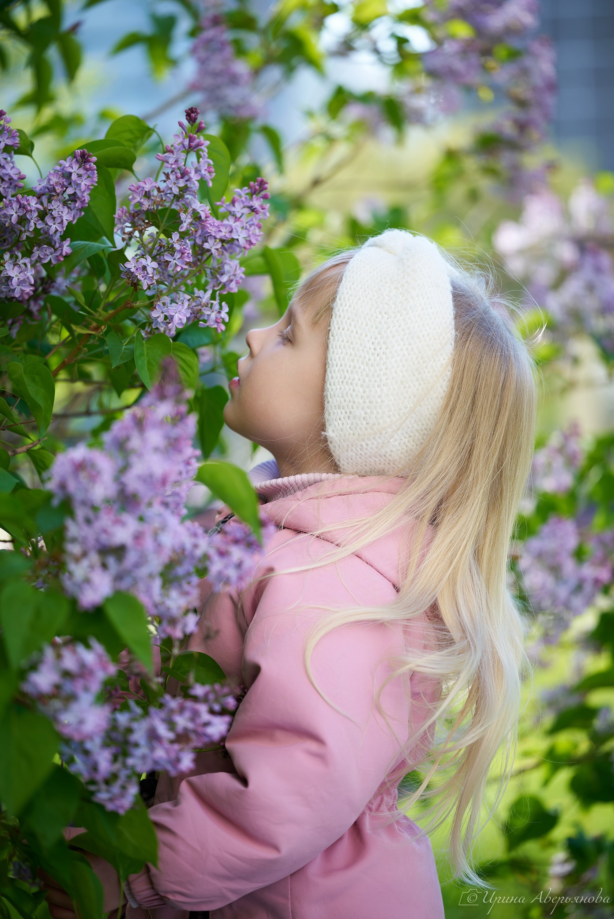 Детская фотосессия в цветении. Фотограф в Ульяновске Ирина Аверьянова