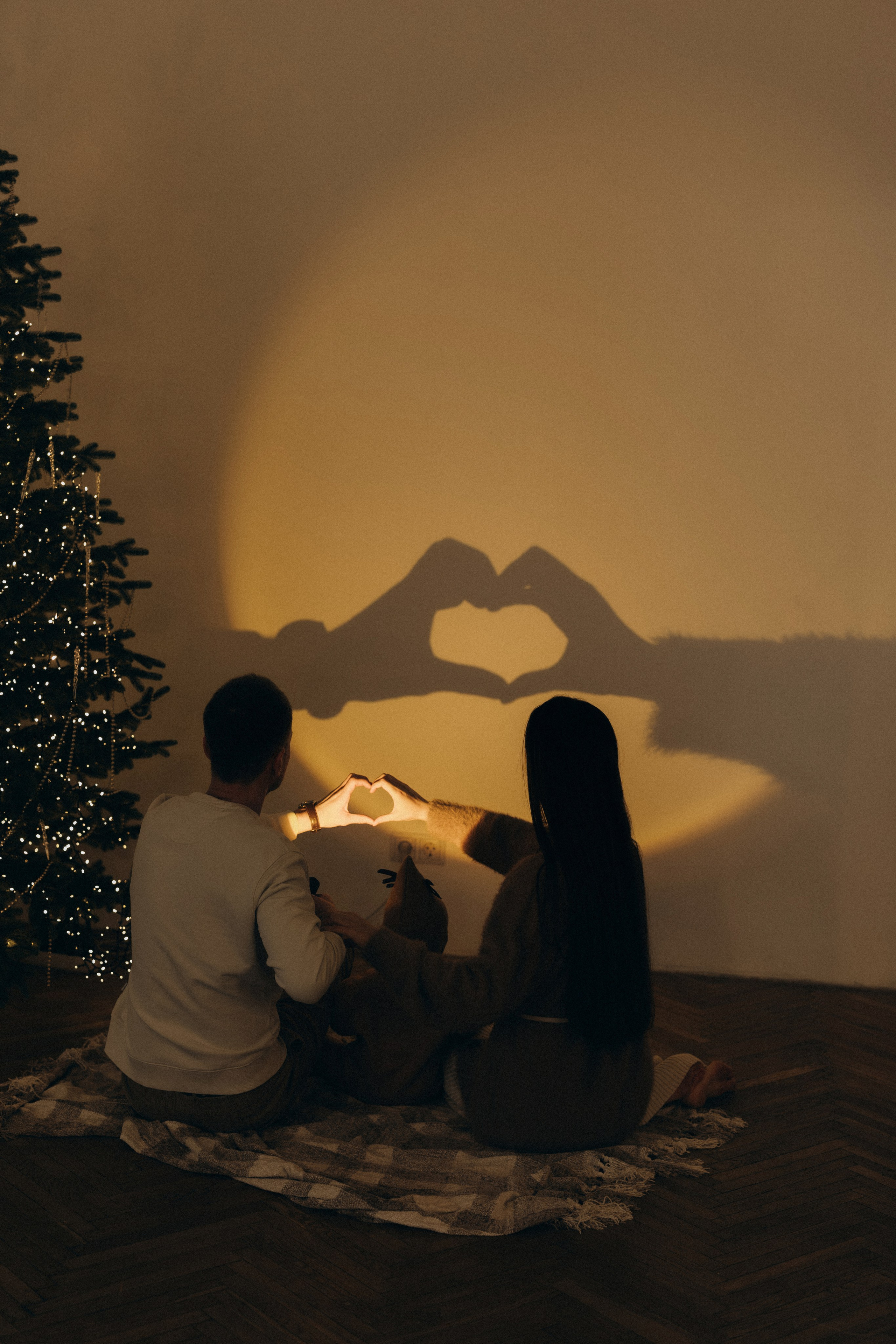 Семейная новогодняя фотосессия. Фотограф Москва Виктория-Антуанетта